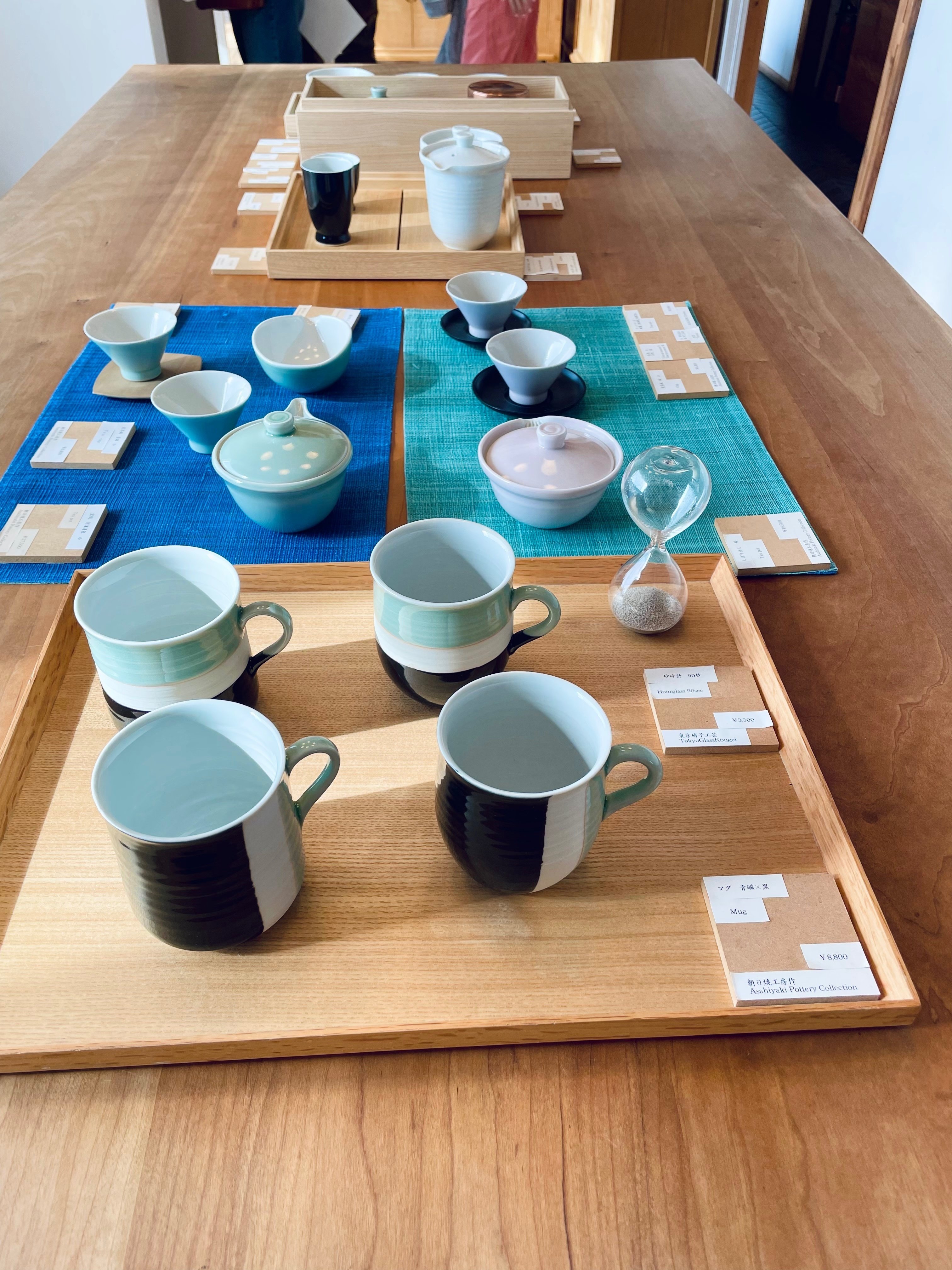 9 11月初めのよく晴れた秋の休日に宇治の窯元・朝日焼で初めて茶盌を