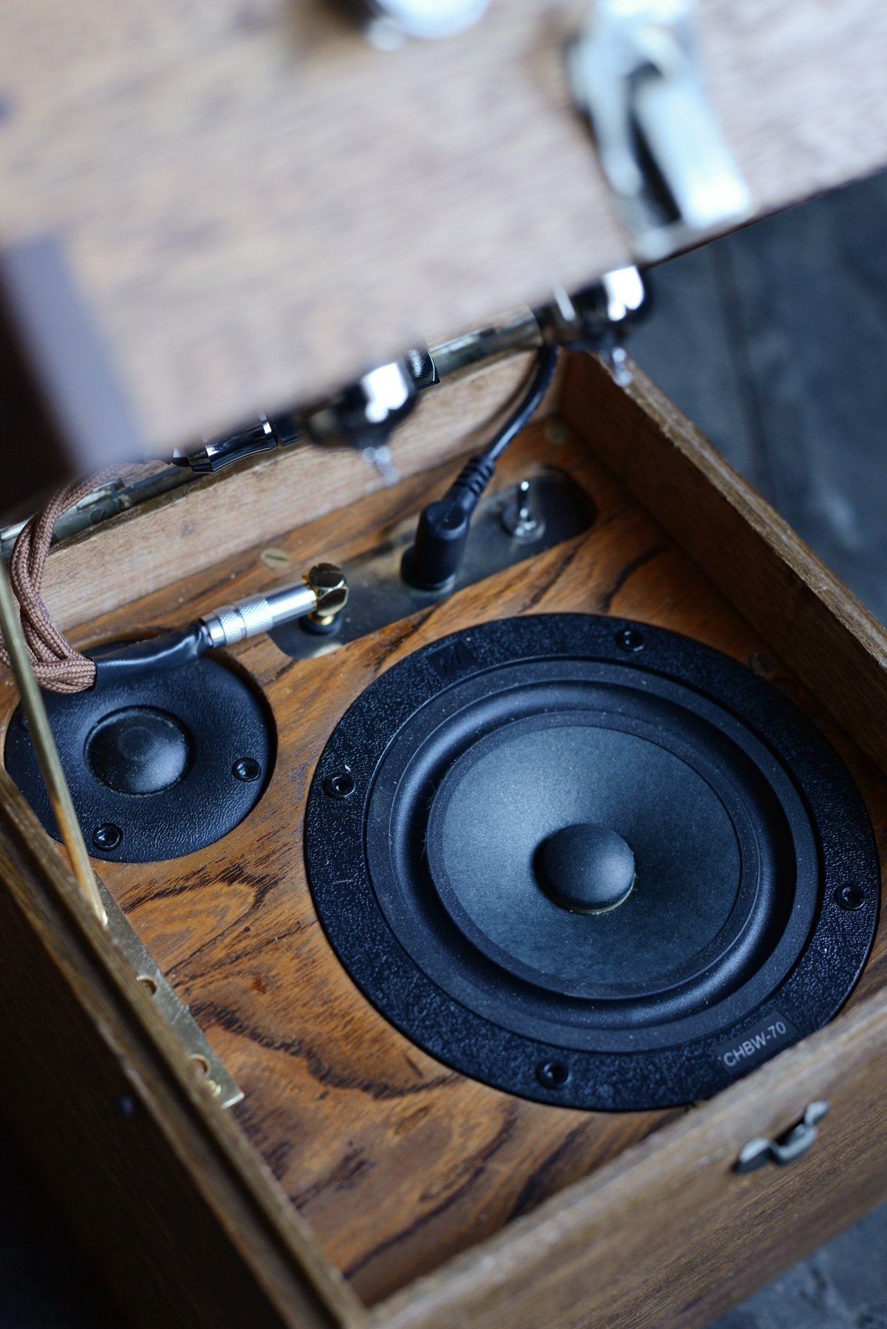 古民具スピーカー「標本箱」｜宇宴