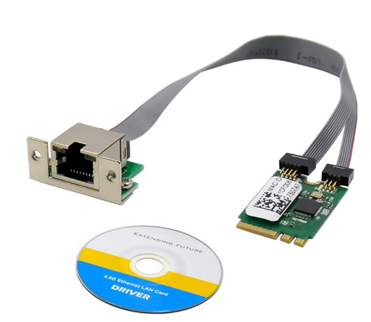 Lenovo - ThinkCentre M75q-2  gen2 Tiny Wi-Fi増設済 m.2(WiFi用)拡張カードでThinkCentre m75q Tiny Gen2を2.5GbE