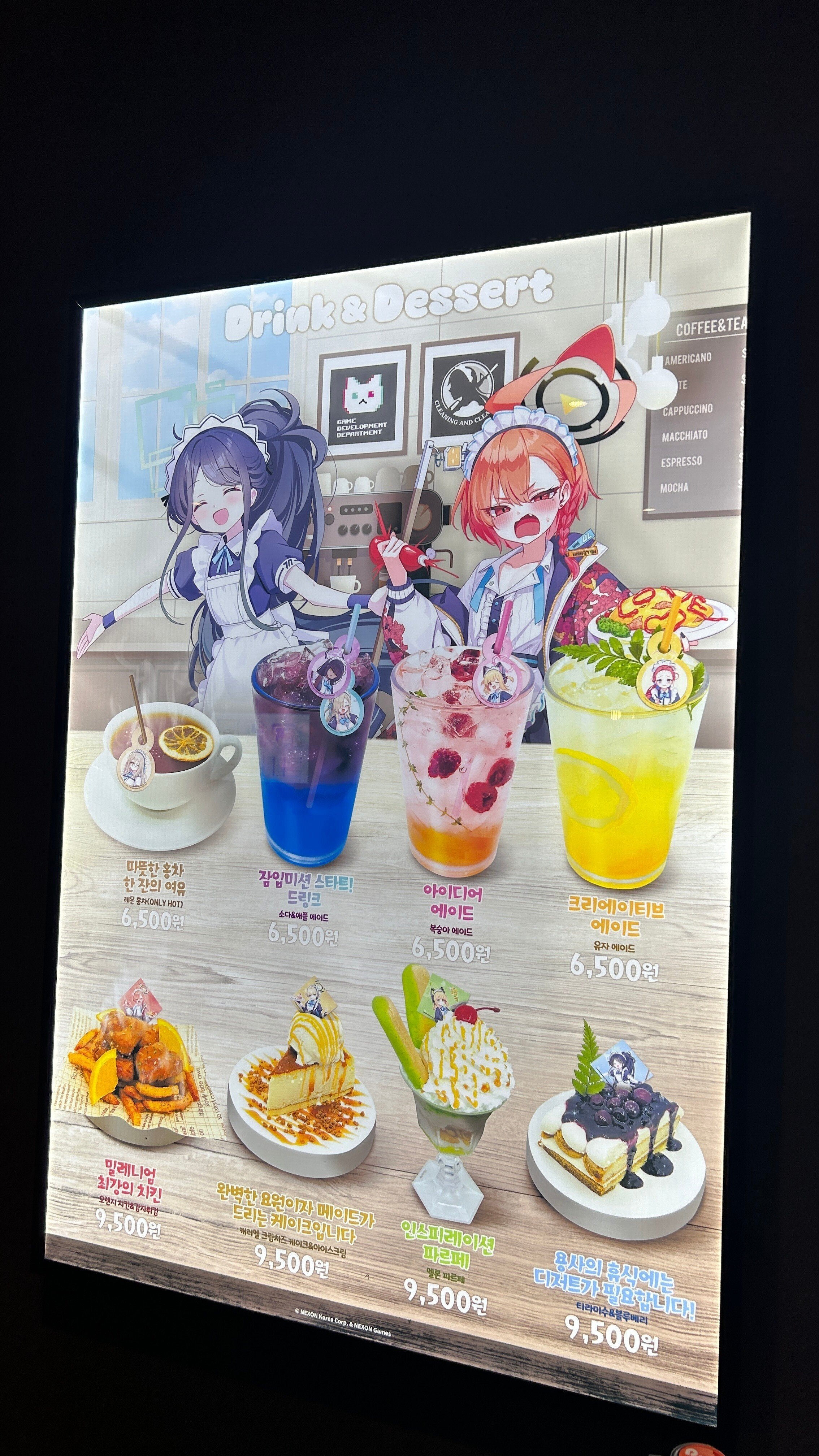 韓国のブルアカコラボカフェに行った話|ザビエル 韓国のブルアカコラボカフェに行った話|ザビエル