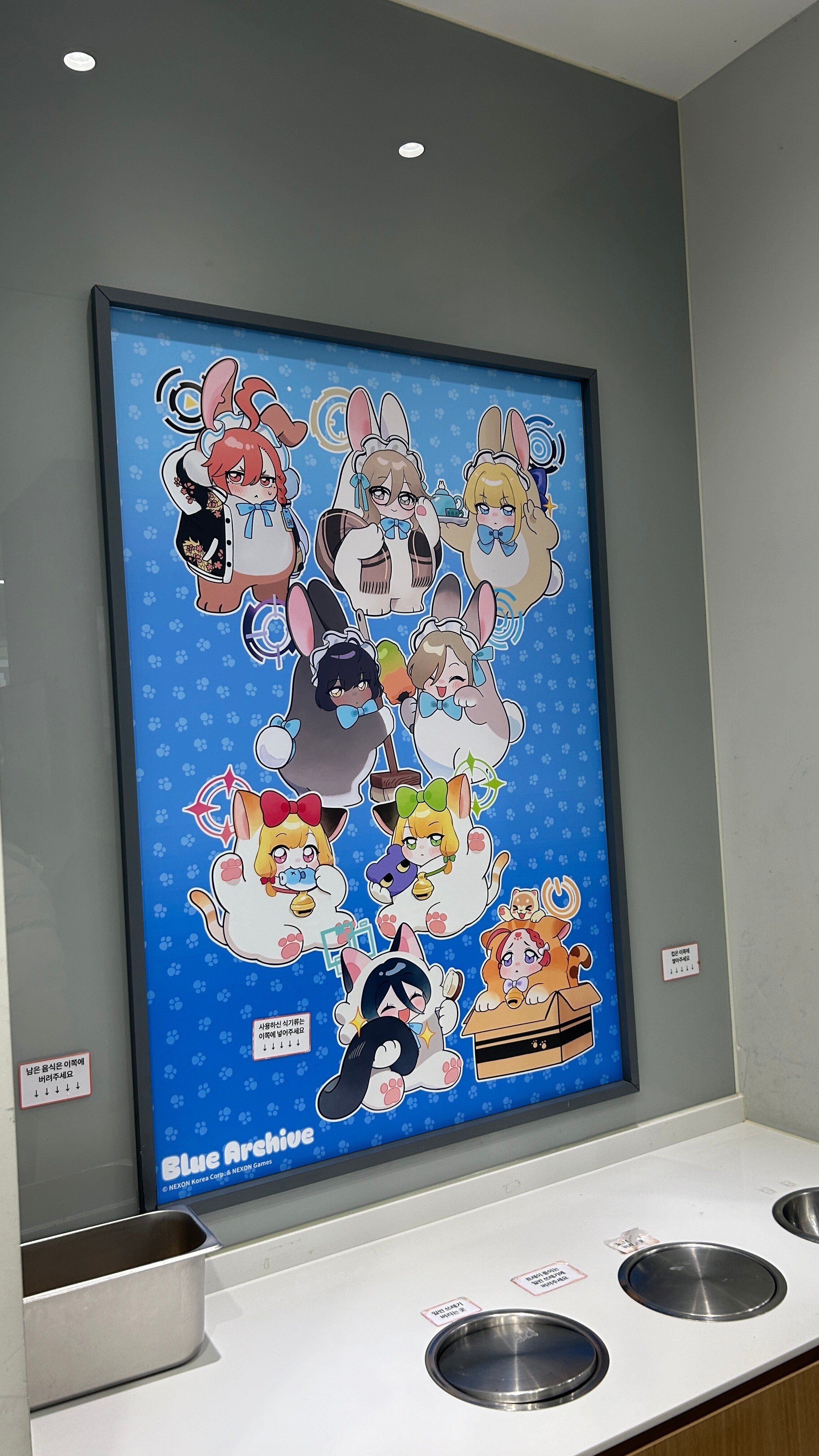 韓国のブルアカコラボカフェに行った話｜ザビエル