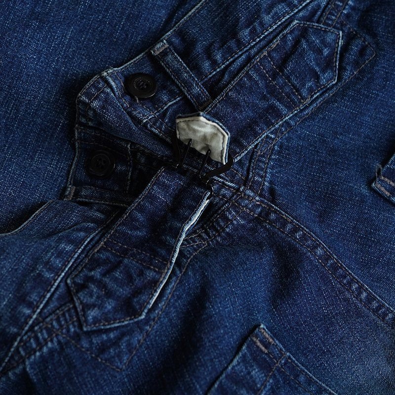 OUTIL ワークパンツ ネイビー　VESTIMENTAIRE セール】 『洗濯可/防シワ』LIFE STYLE TAILOR カルゼストレッチ