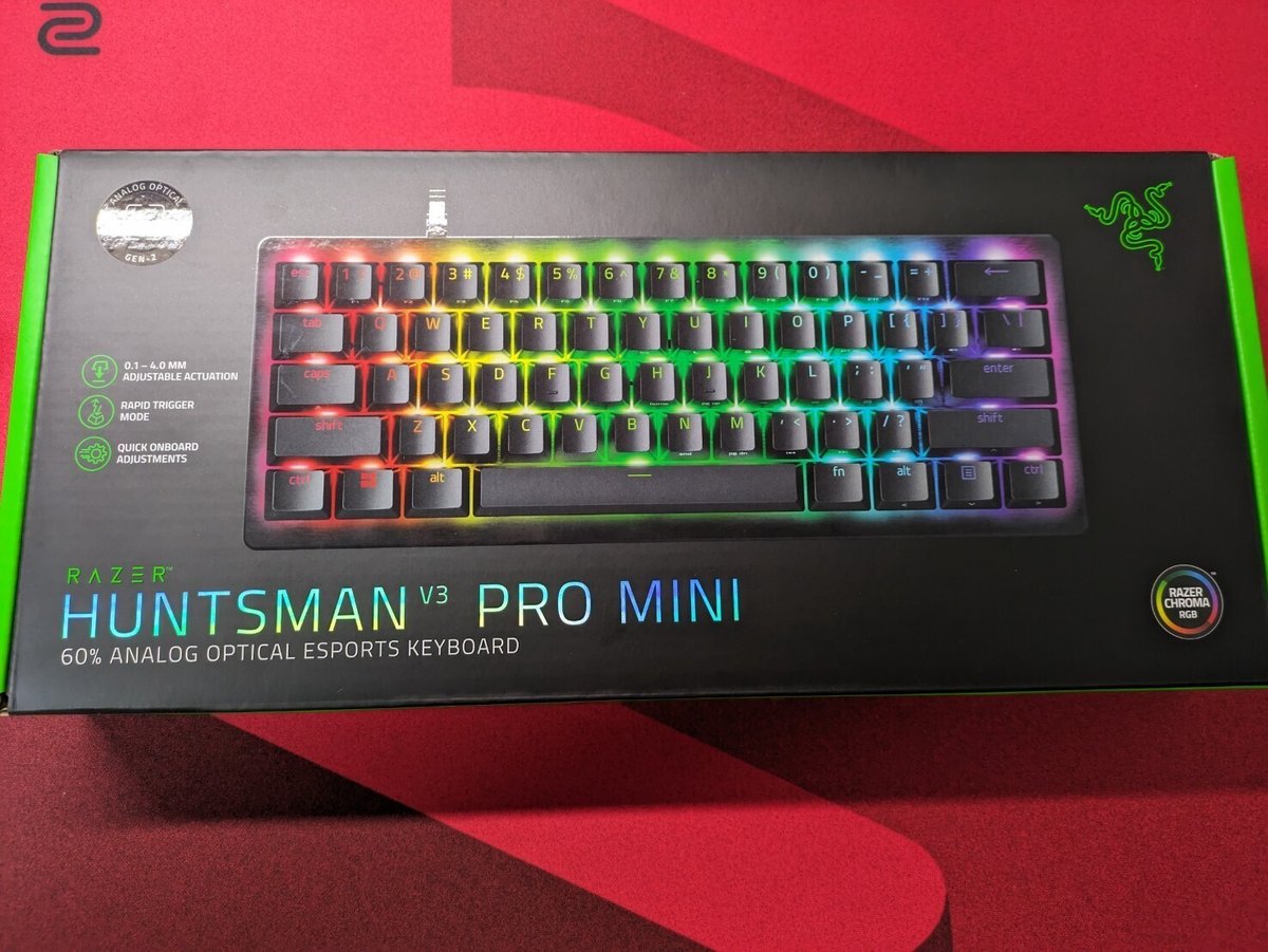 ラピッドトリガーがすごい話【Razer Huntsman V3 Pro miniレビュー風 