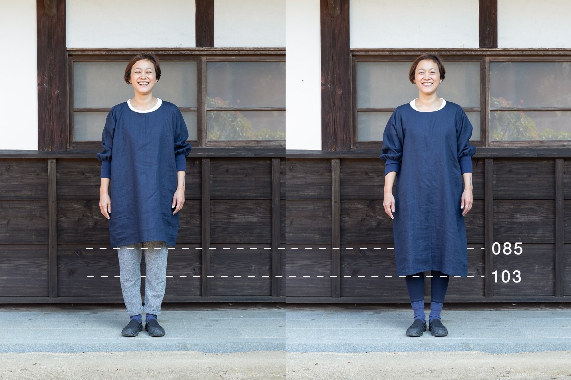 新商品】 KAPPOGI 近江 リネン / すっぽり被って作業やお出かけ