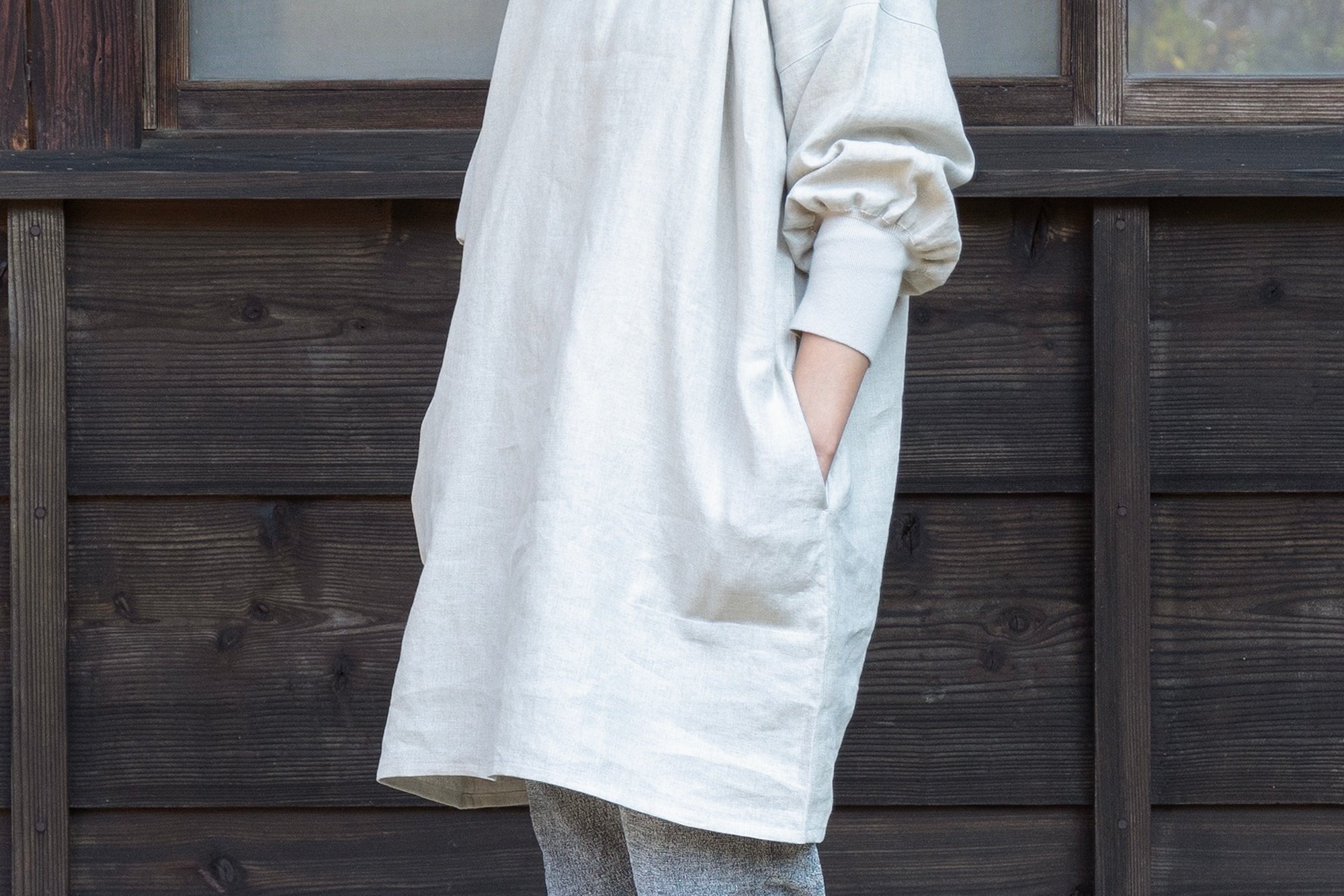 うなぎの寝床　KAPPOGI 103 近江 リネン キナリ f9f4e7b7b2d9cd2ee10908dfb93982