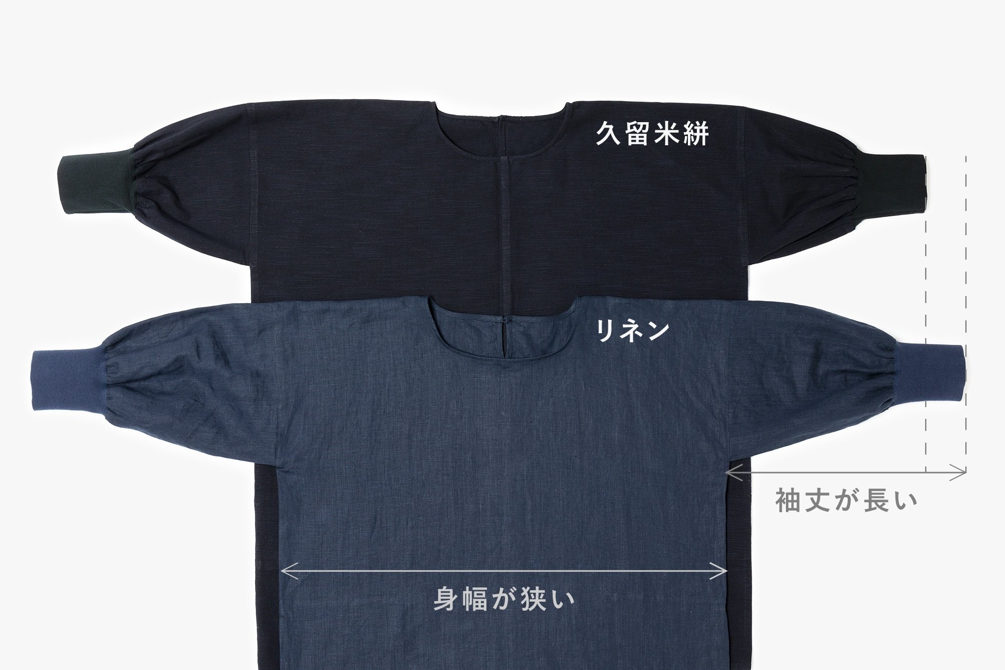 新商品】 KAPPOGI 近江 リネン / すっぽり被って作業やお出かけ