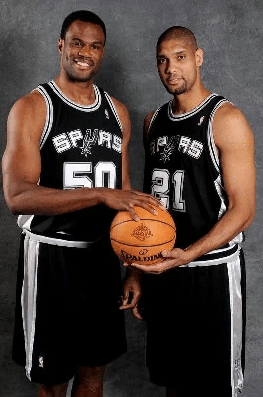 ティム・ダンカンTIM DUNCAN/デビッド・ロビンソン サイン入写真証明