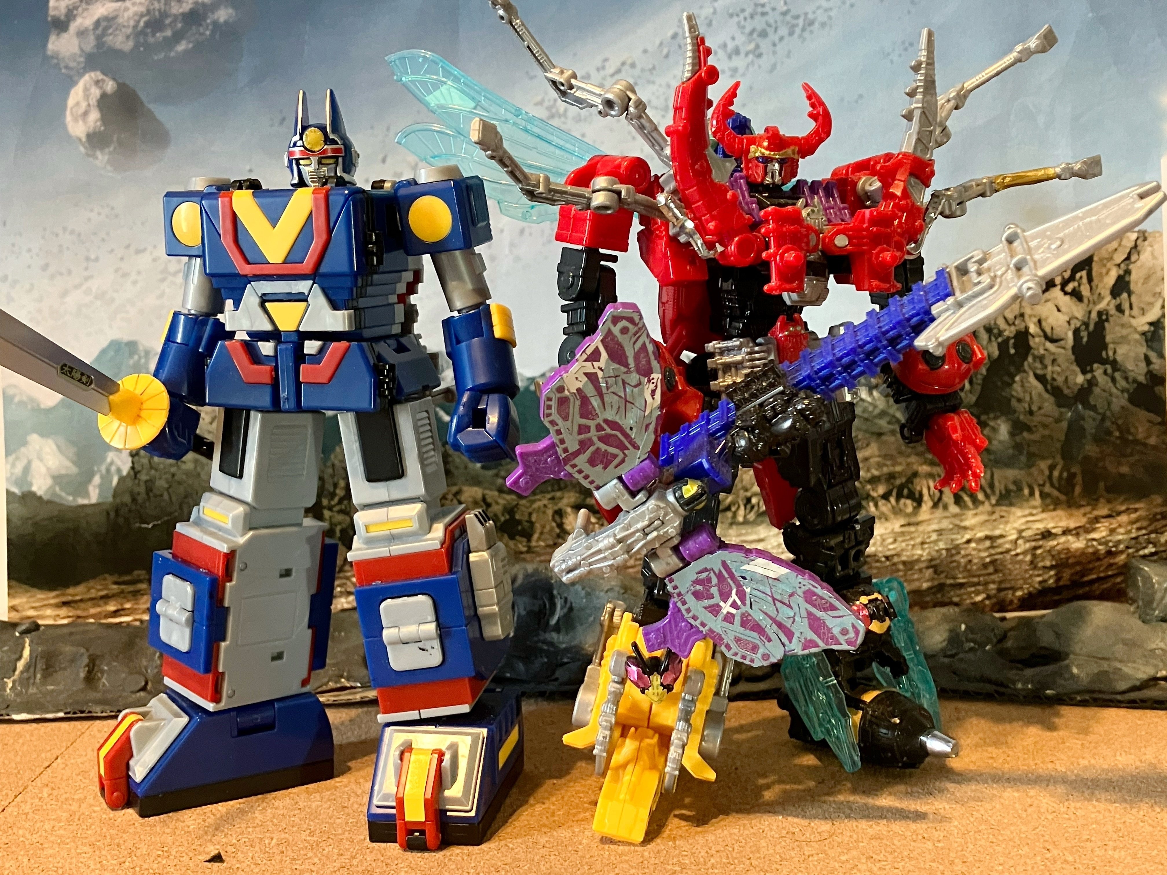 サンバルカンロボ」を作りながら「太陽戦隊サンバルカン」の話を