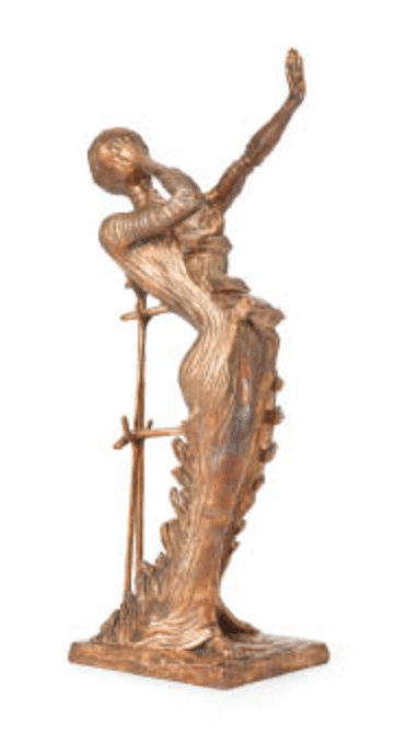 サルバドール・ダリ】 彫刻 / ブロンズ 「炎の女」 査定 買取 致します