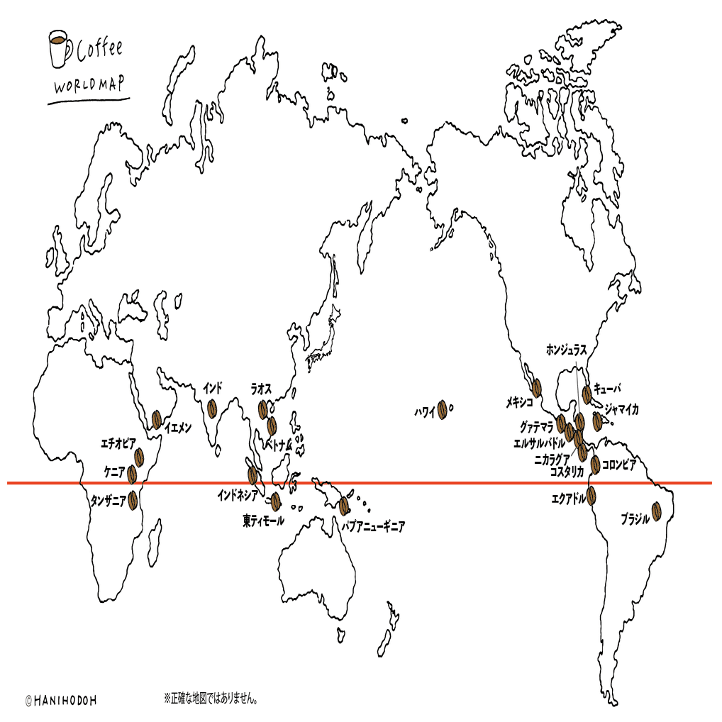 いつも心に世界地図。｜haniho_kum