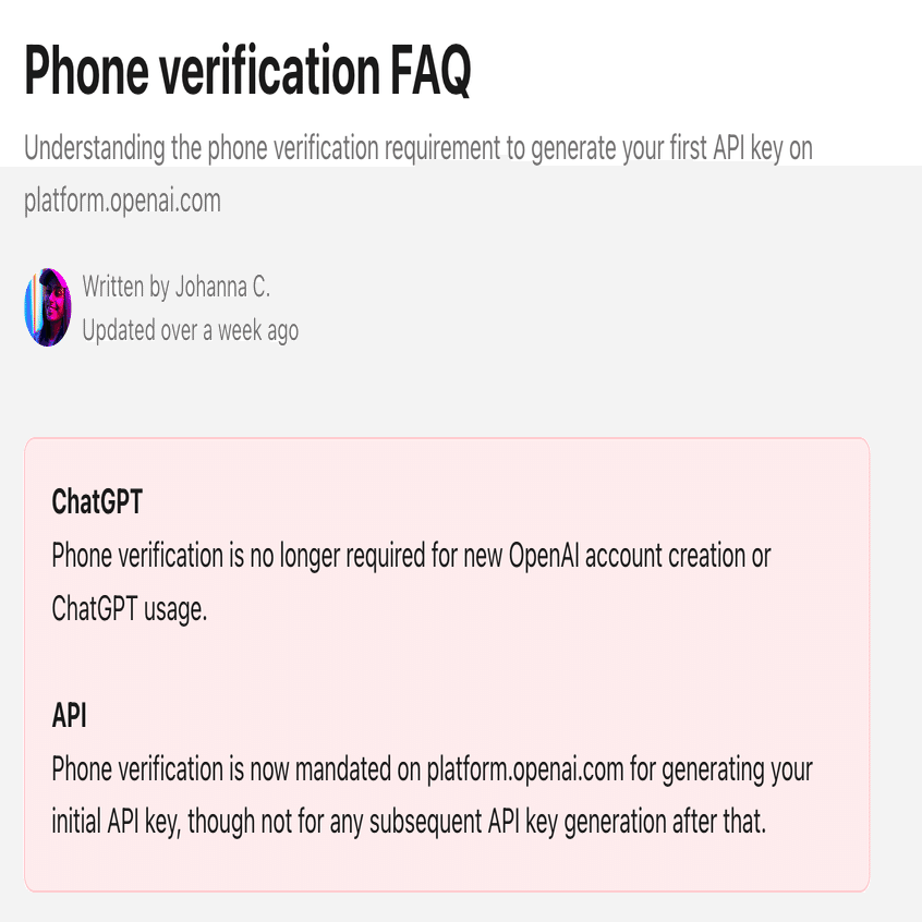 ChatGPT 登録に電話番号が不要になりました！｜けいすけ