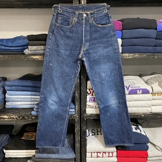 素人が深掘り】COMOLIのデニム5Pパンツ(NAVY)。モデルとなった501XXと