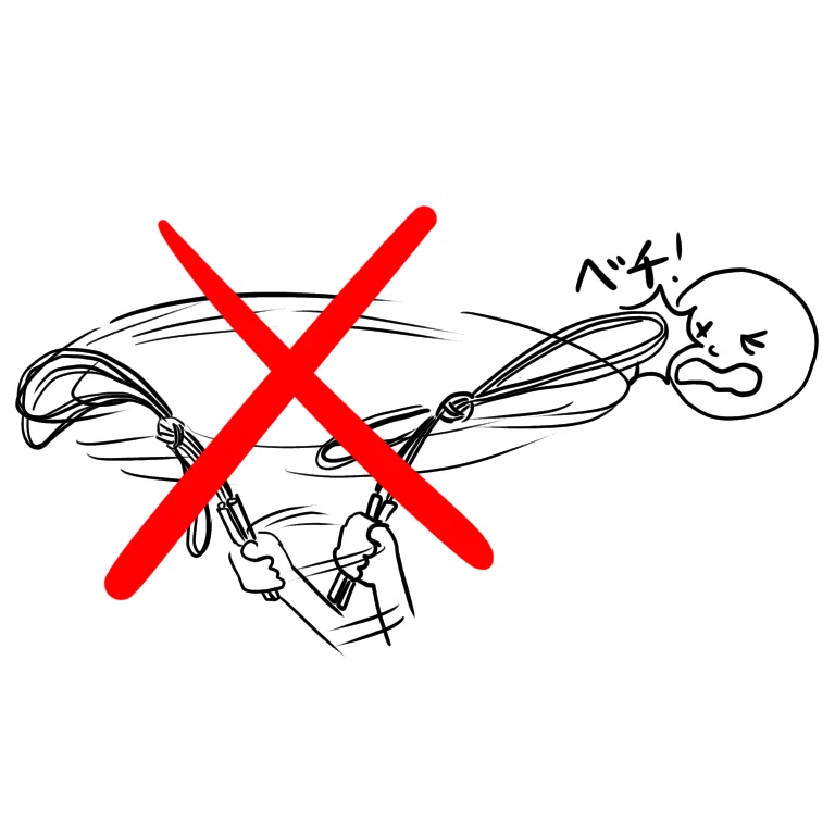 Jump Rope Handes Quick Skills for Handling Jump Ropes|リッケン
