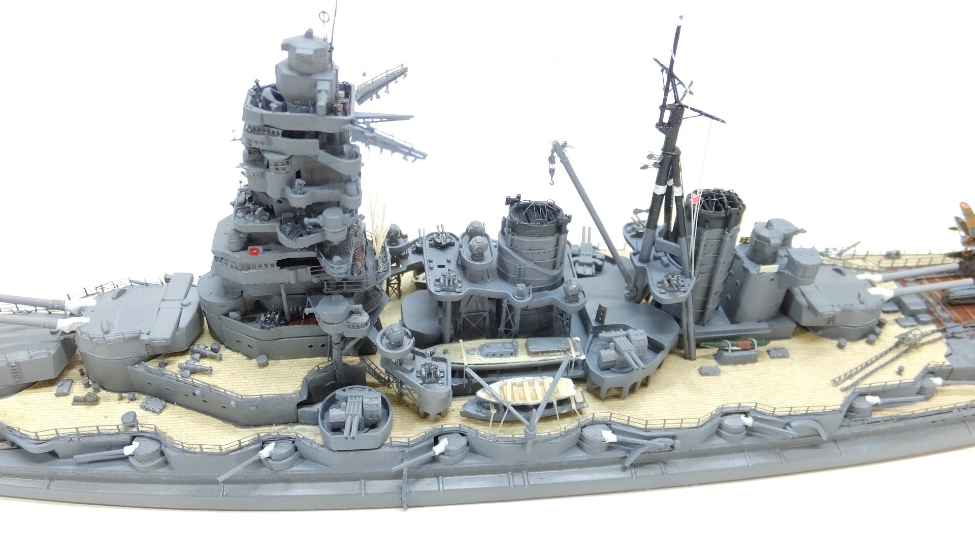 IJN Hiei 日本海軍戦艦 比叡(Fujimi 1/700 waterline kit)｜タイム 
