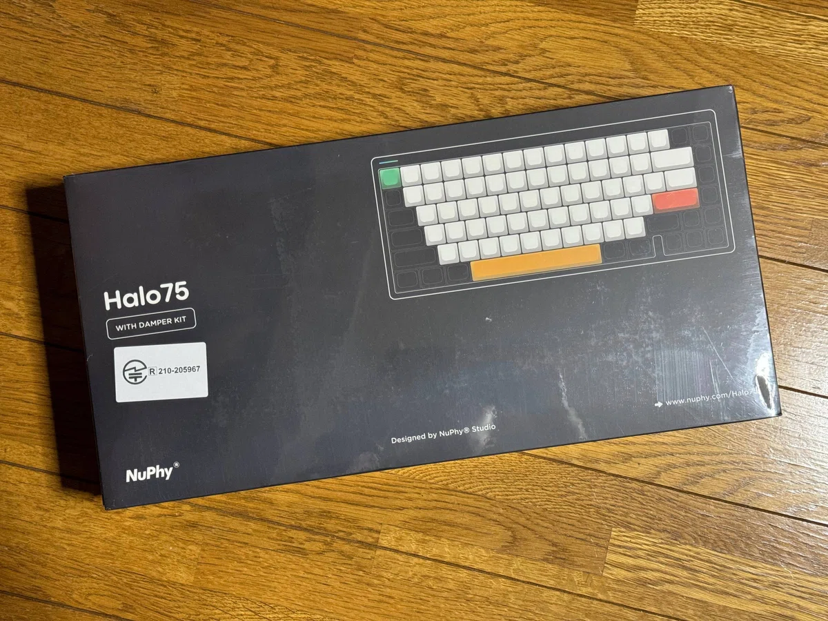 Nuphy Halo75を買いました｜なにがし