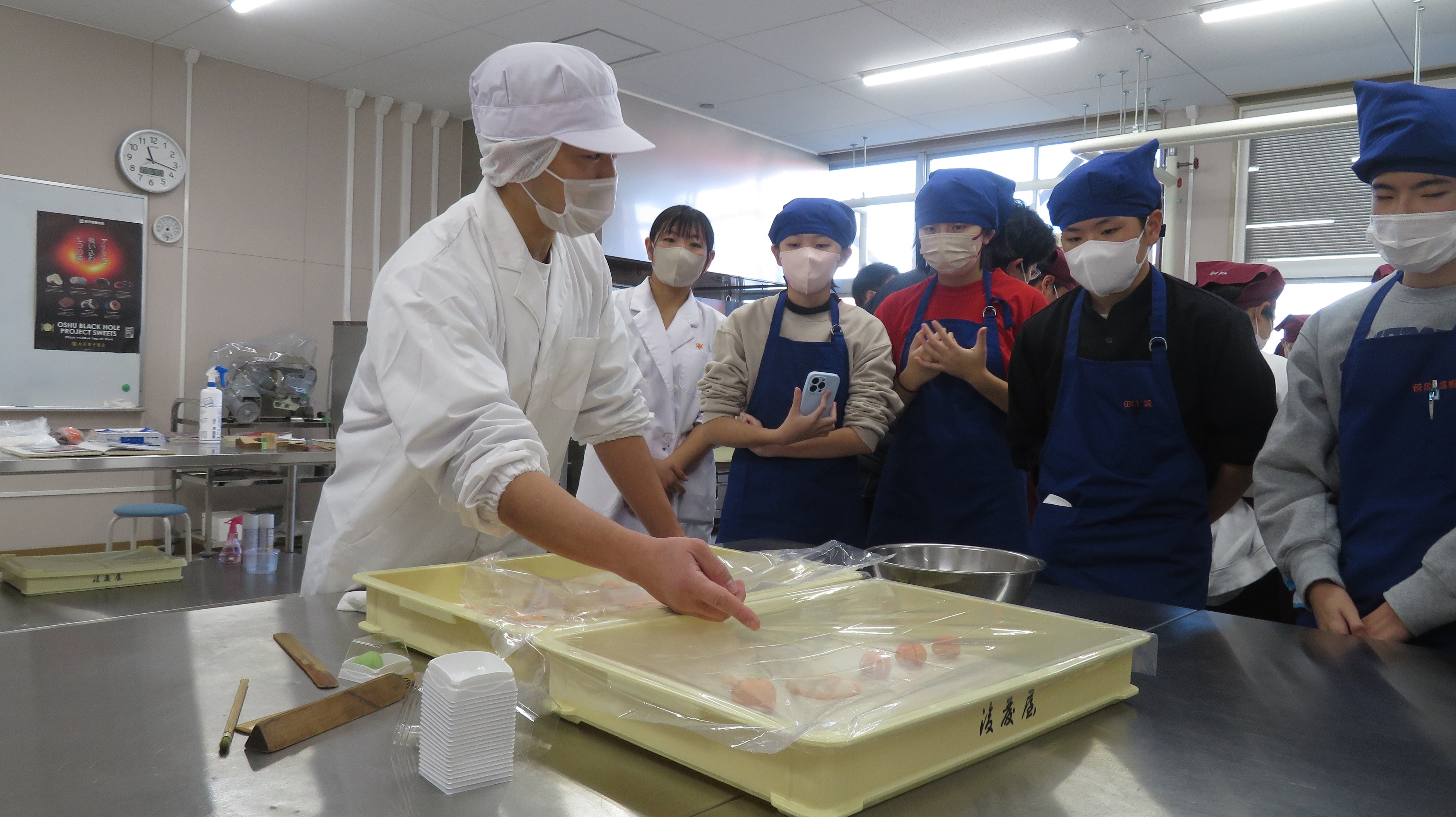 食品加工講座を実施しました！｜岩手県立水沢農業高等学校