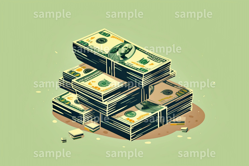 「お金」のフリー素材3枚セット｜背景・アイキャッチ・イメージ画像に｜FREE