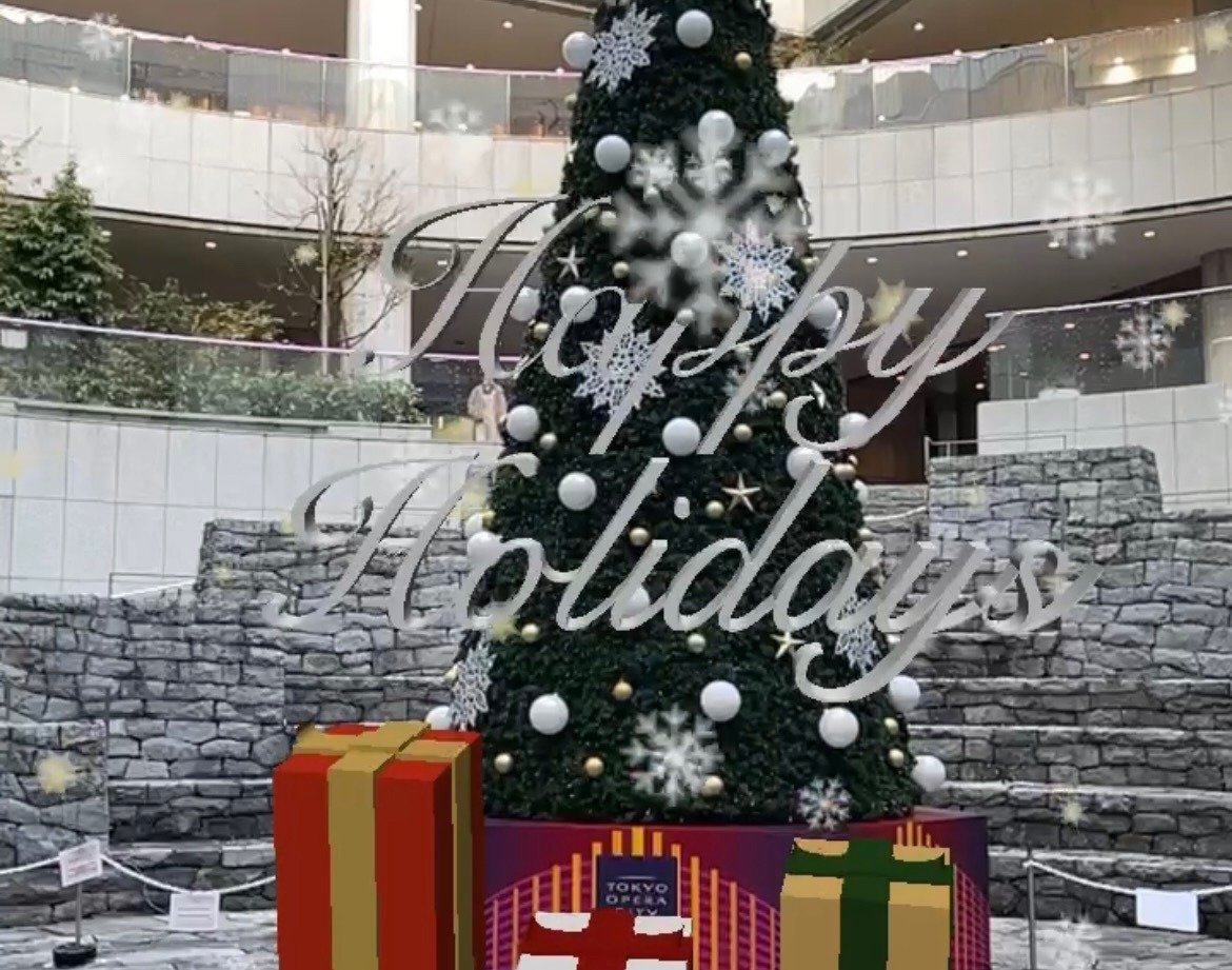 ネイビー シルバー クリスマスツリー❣️ayu❣️ お酒飲むと赤くなる。あの可愛く赤くなるんじゃなくて 心配される