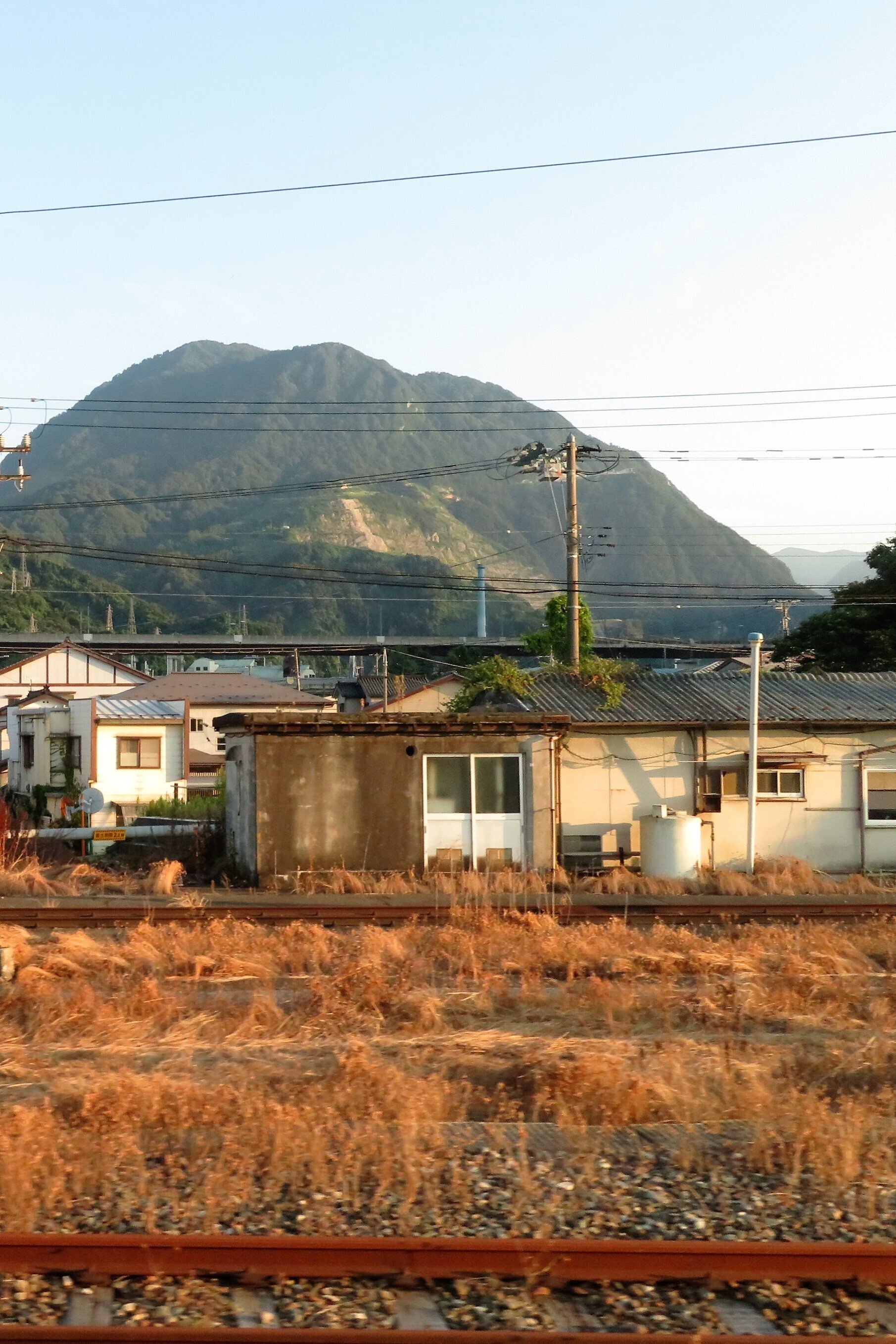 初冬黒姫駅風景｜穂高渓太郎