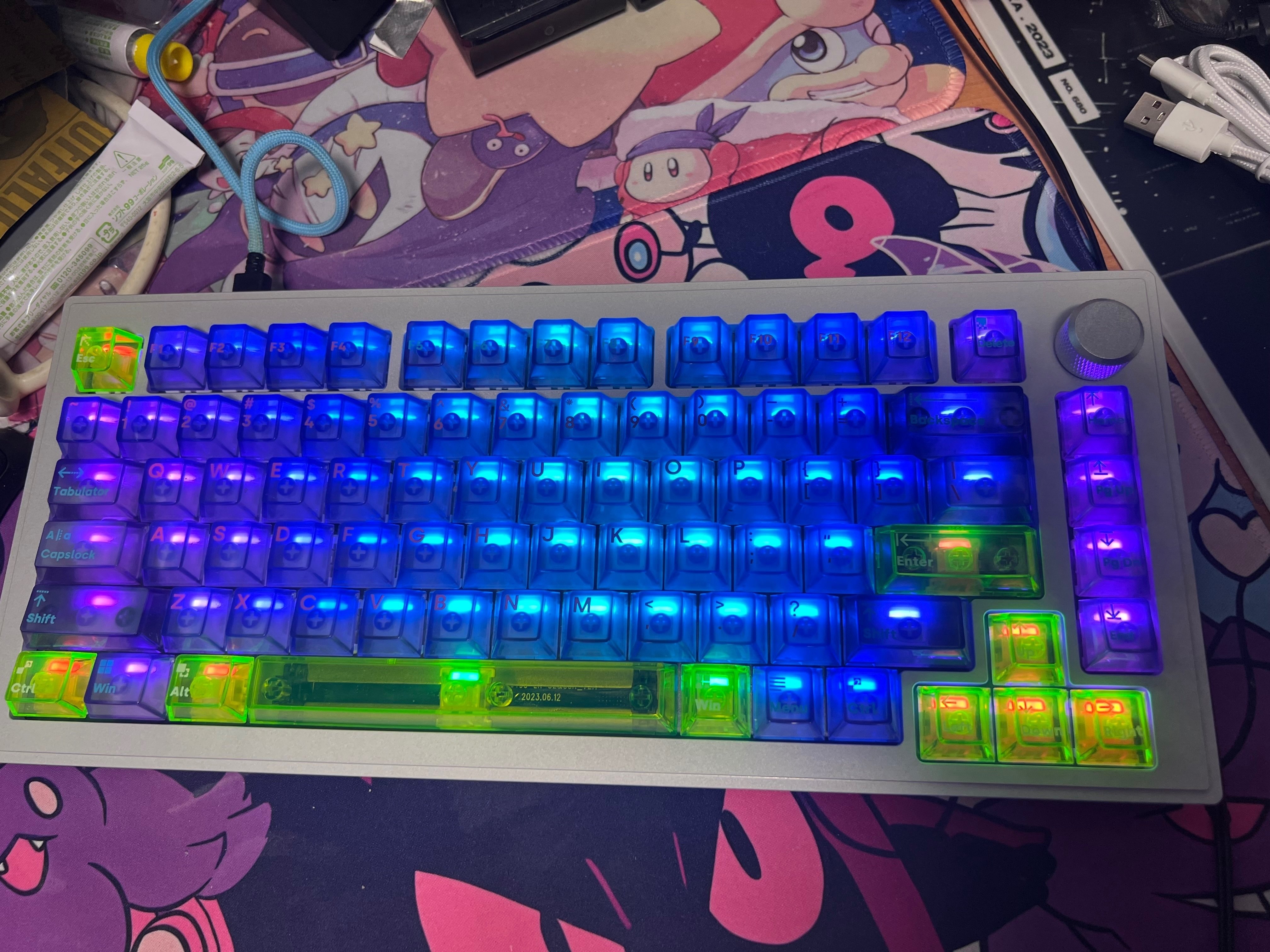 Drunkdeer A75を公式アルミケースに交換した|T1nm4N.SNB Drunkdeer A75を公式アルミケースに交換した|T1nm4N.SNB