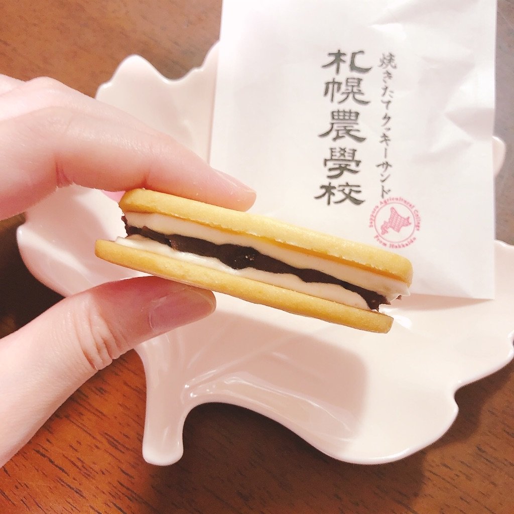 札幌農学校】焼きたてクッキーサンド 餡バター｜かしみ｜北海道のお