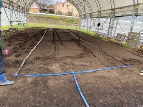 農大36日目 2023-12-01 潅水チューブ・動噴機・噴霧器｜就農日記