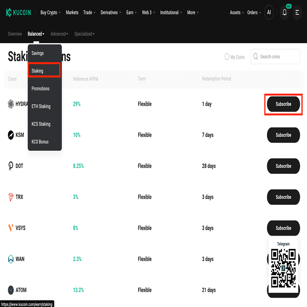 KuCoin Earnで受動的収入を得ましょう｜KuCoin（クーコイン）
