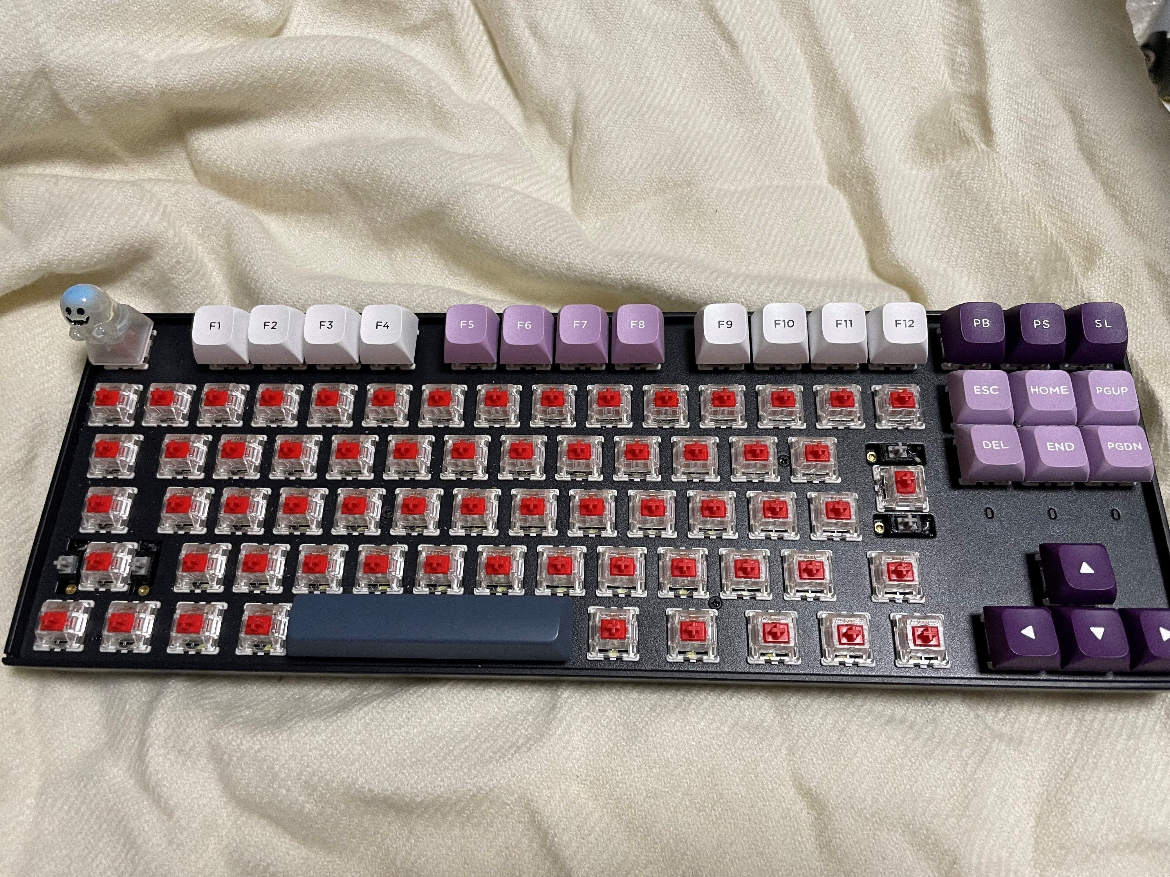 Keychron キークロン K8 Pro RGB 静音赤軸 日本語配列 JIS Keychron K8 Pro QMK/VIA 日本JIS配列 ワイヤレス・メカニカル