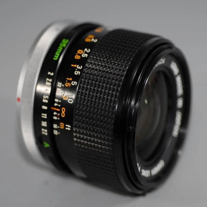 ❁希少な凹レンズ❁Canon キヤノン FD 35mm F2 S.S.C. Review of the Canon FD 35mm SSC f2 Concave | ThruMyLens