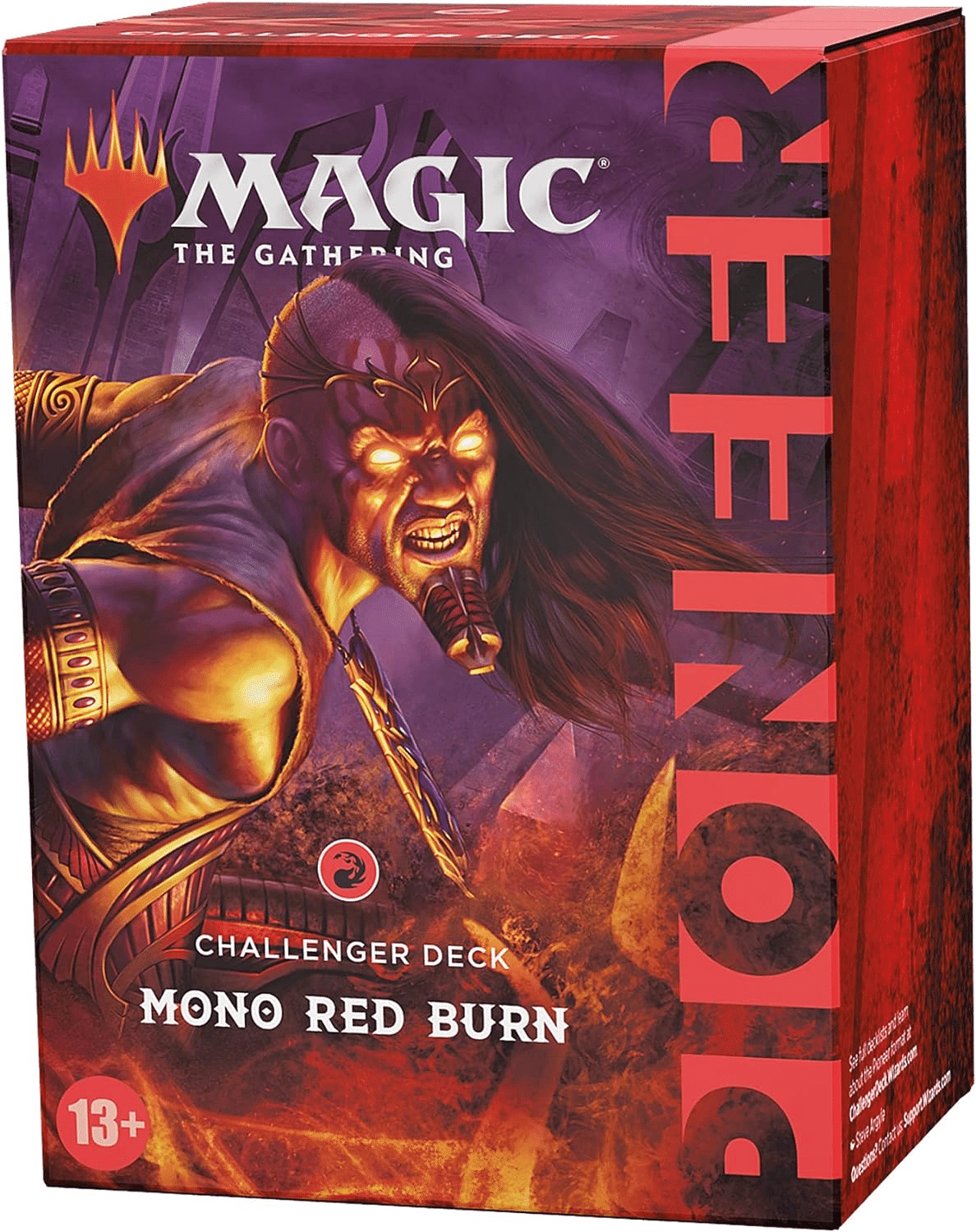 マジックザギャザリング mtg パイオニア デッキ 赤単バーン MTG】サイド込みで、5000円以内で組めて、雰囲気そこそこ勝て