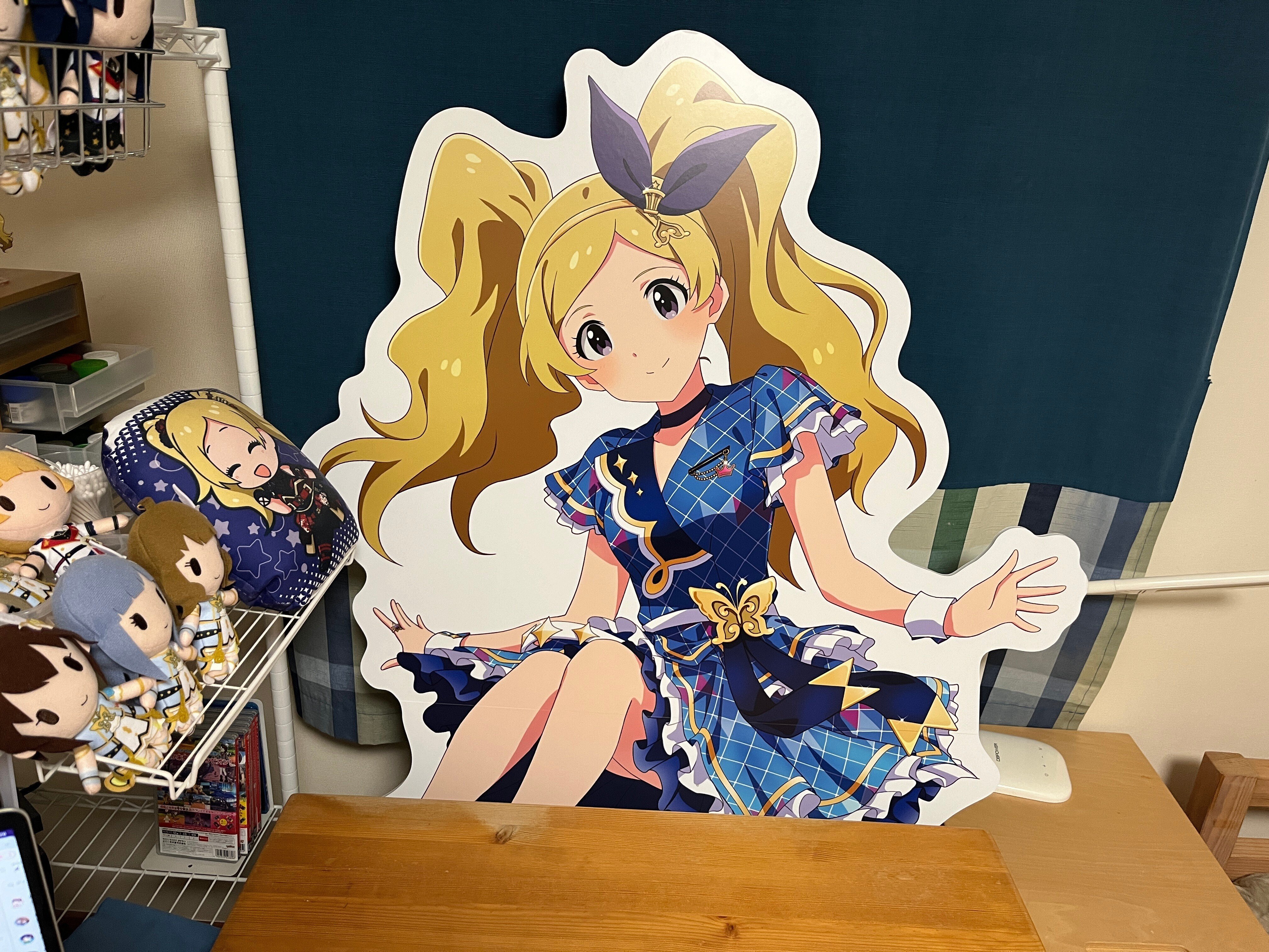 うまるの等身大パネルです うまるの等身大パネルです 等身大パネル アイドルマスター シャイニー