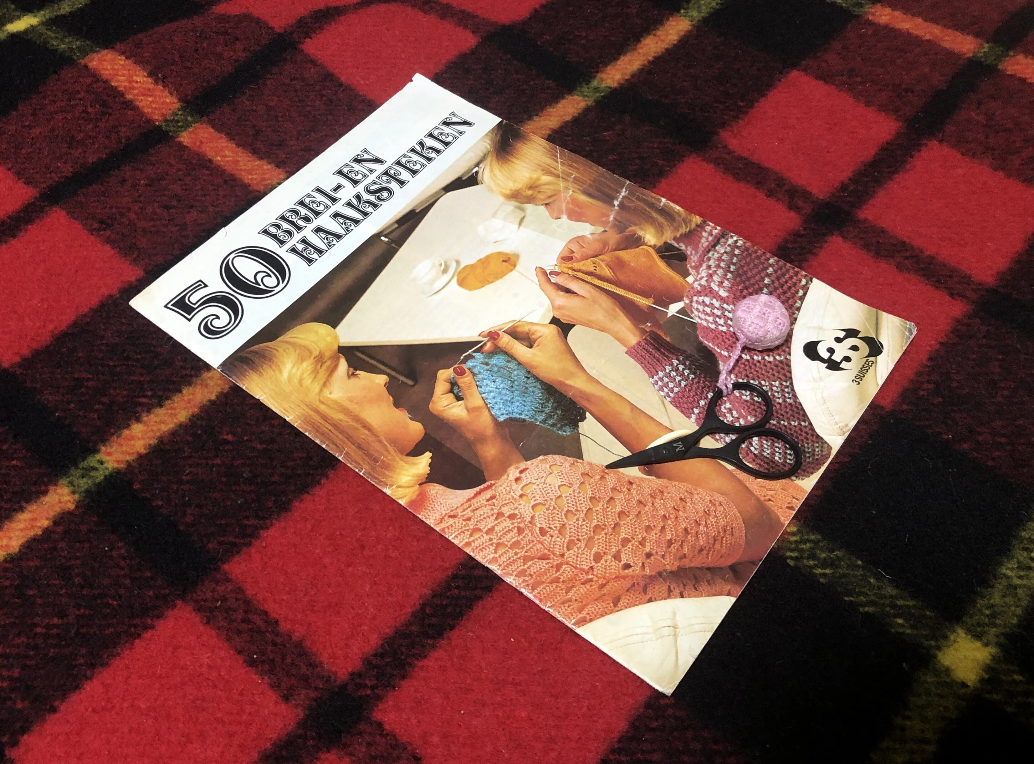 手芸古洋書】50の編み物とかぎ針編み（50 BREI-EN HAAKSTEKEN