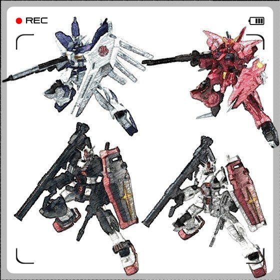 機動戦士ガンダム Gフレーム　まとめて 食玩『機動戦士ガンダム GフレームFA』第8弾が11月発売