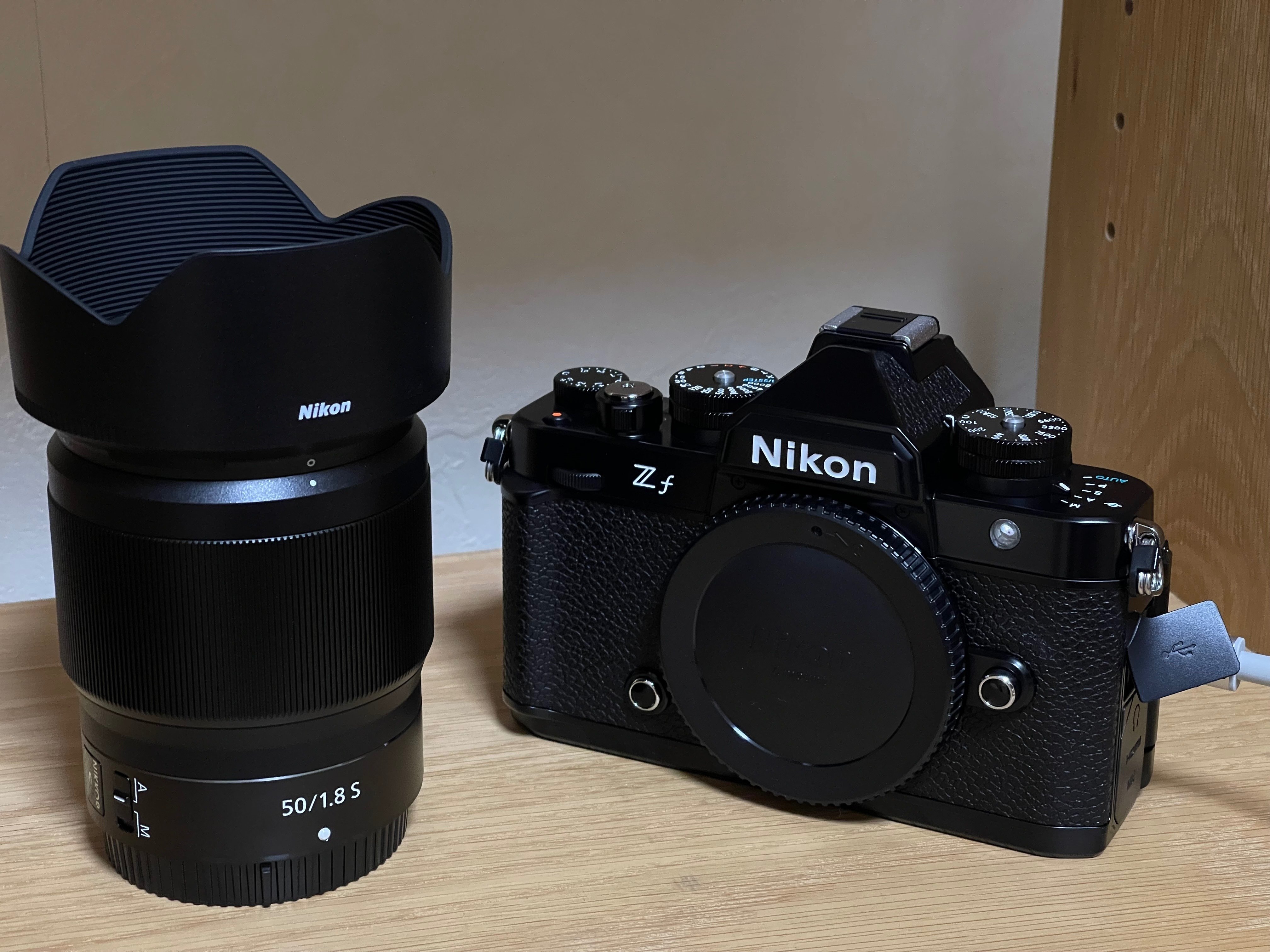 ニコンZf/Nikon Zf&Z 50mm Nikkor f/1.8S レンズ Nikkor Z 50/1.8Sの