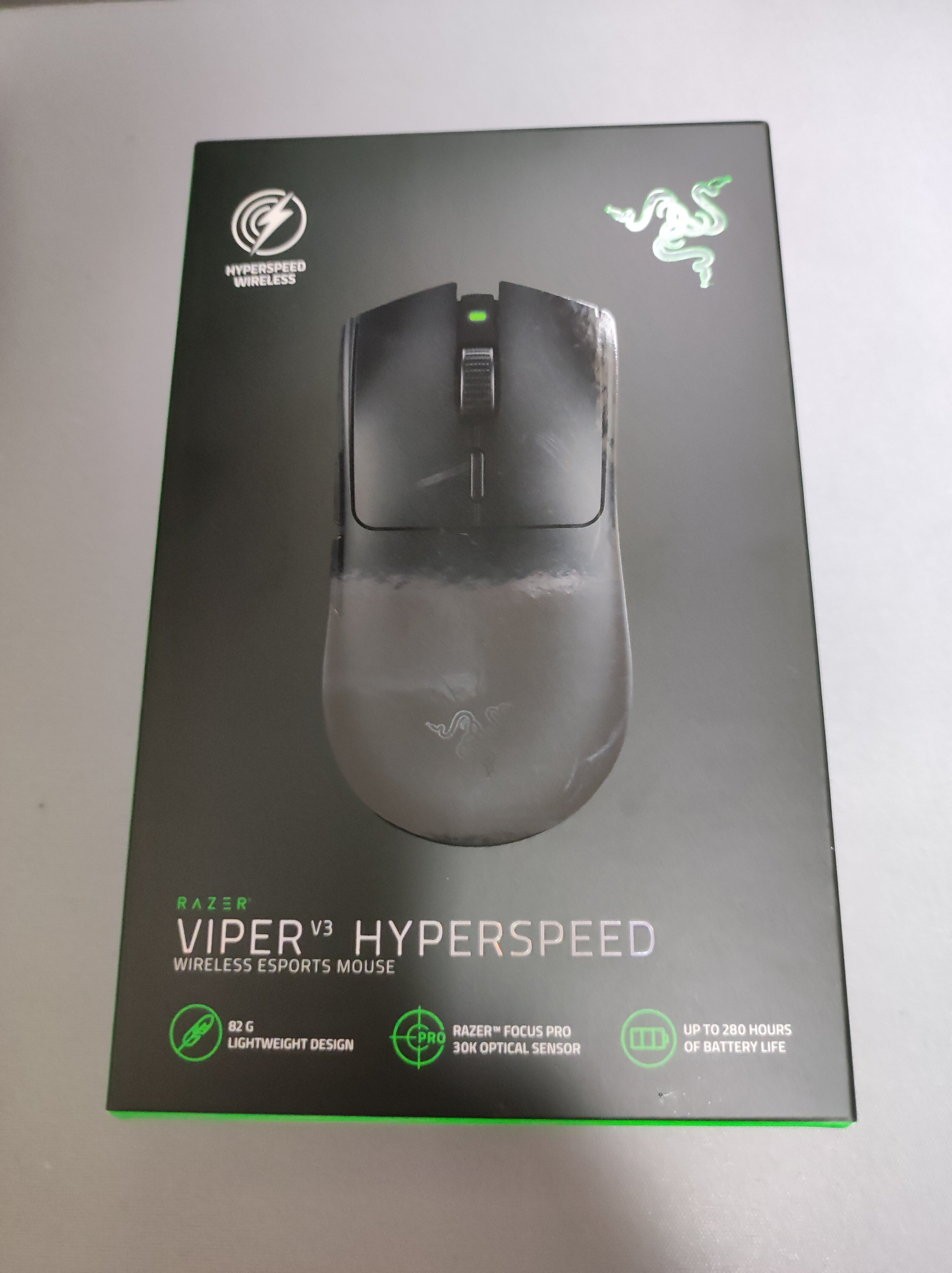 Razer Viper v3 Hyperspeed ワイヤレスマウス 本体 Amazon.com: Razer Viper V3 HyperSpeed Wireless Esports