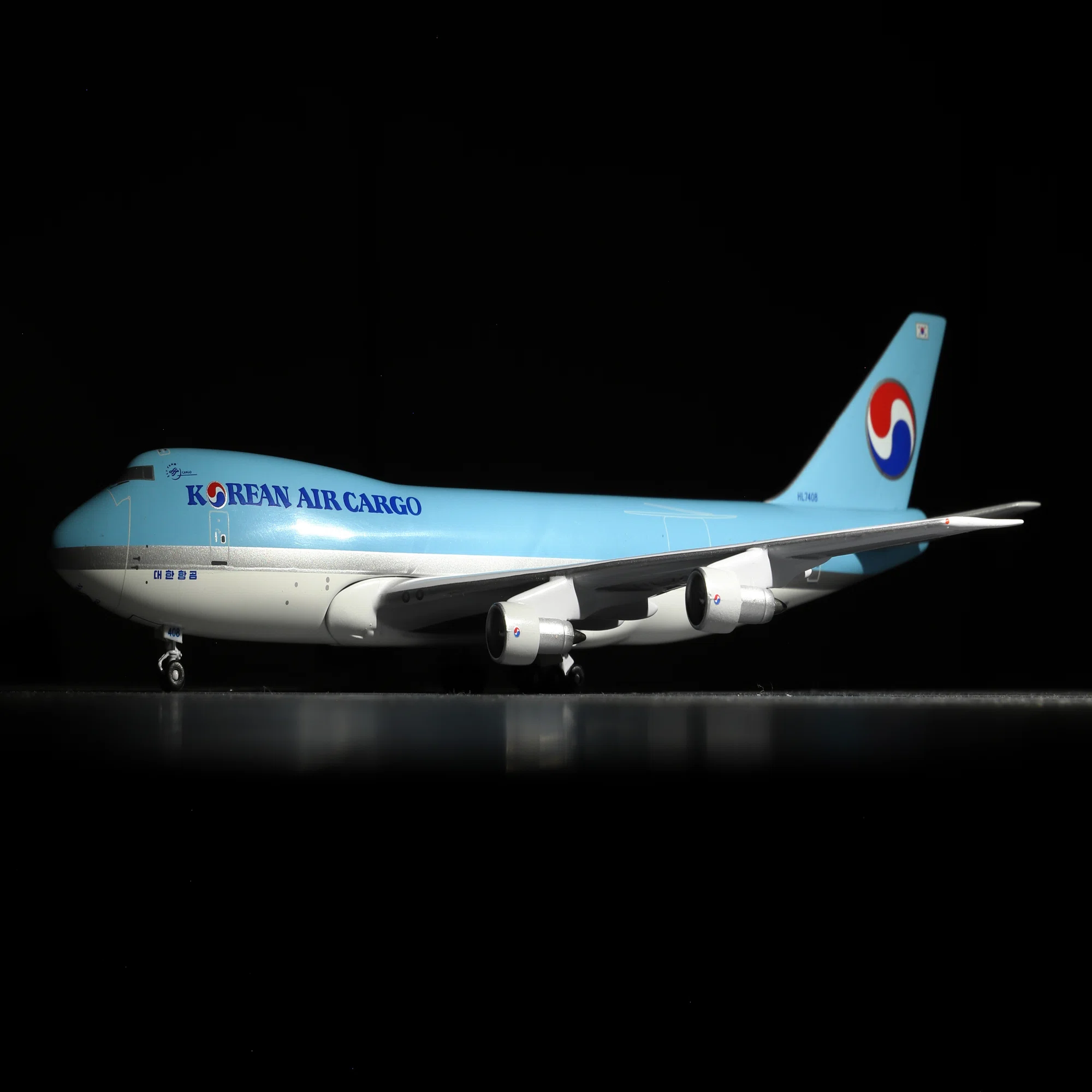 1/400 Bigbird Korean Air Cargo Boeing 747-200F HL7408｜Aviation 