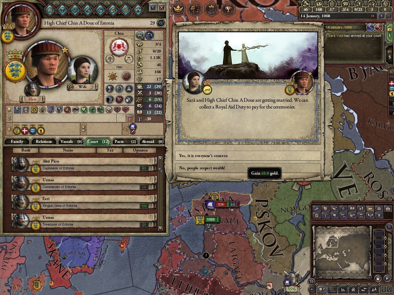 CK2】陳亜汁の愛国興亡記 Part1 ~立志編~｜chiso