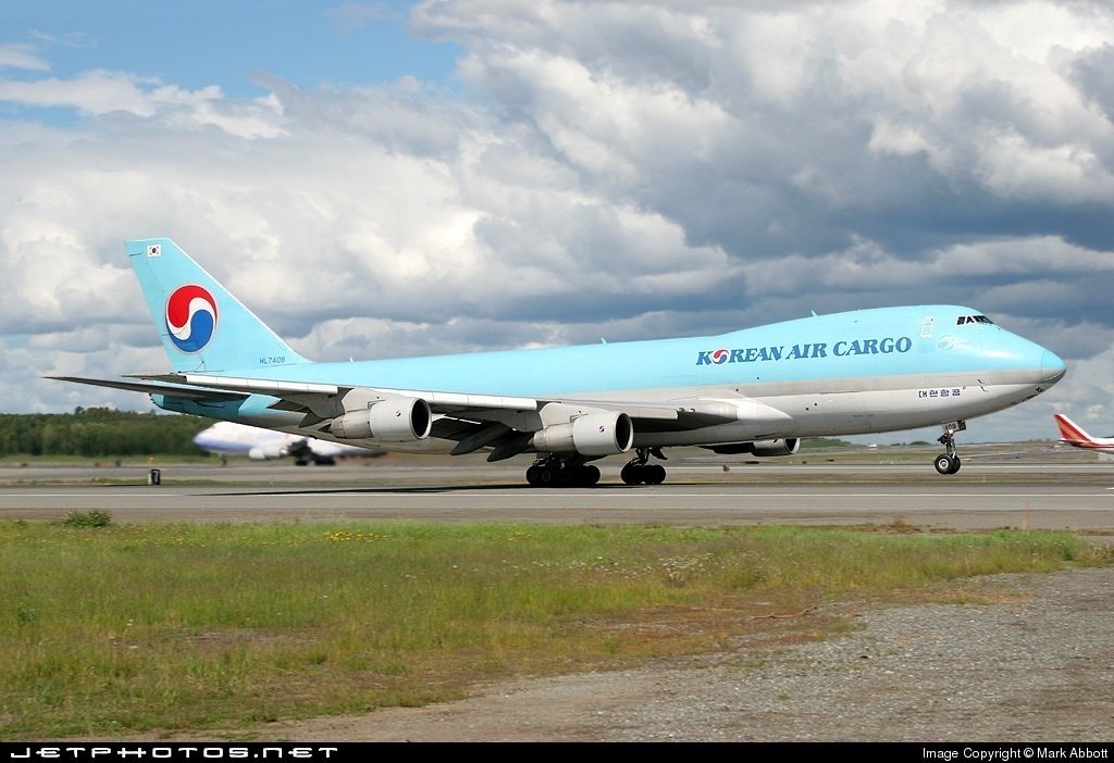 1/400 Bigbird Korean Air Cargo Boeing 747-200F HL7408