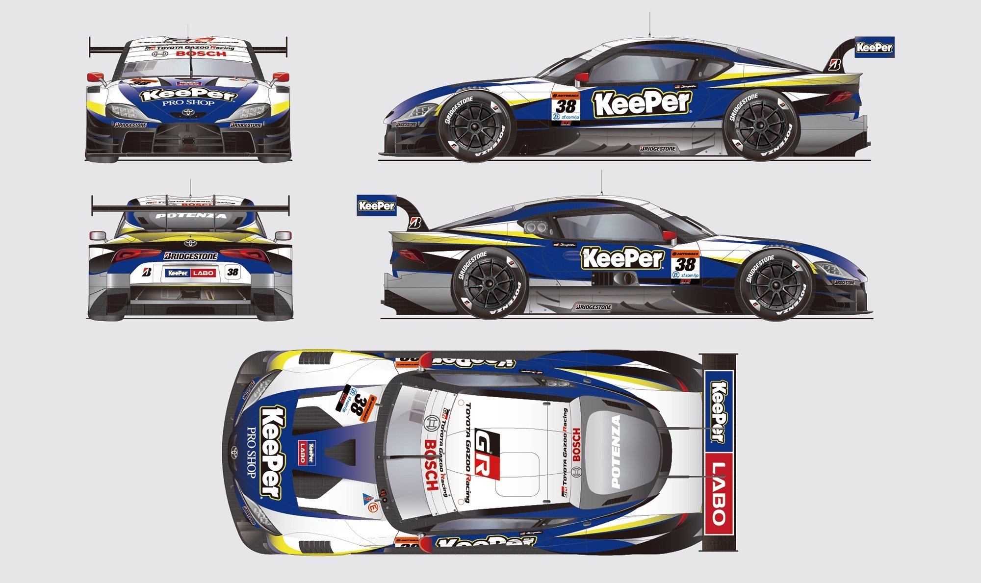 トヨタ38号車「KeePer CERUMO GR Supra」のメインスポンサーとして1年