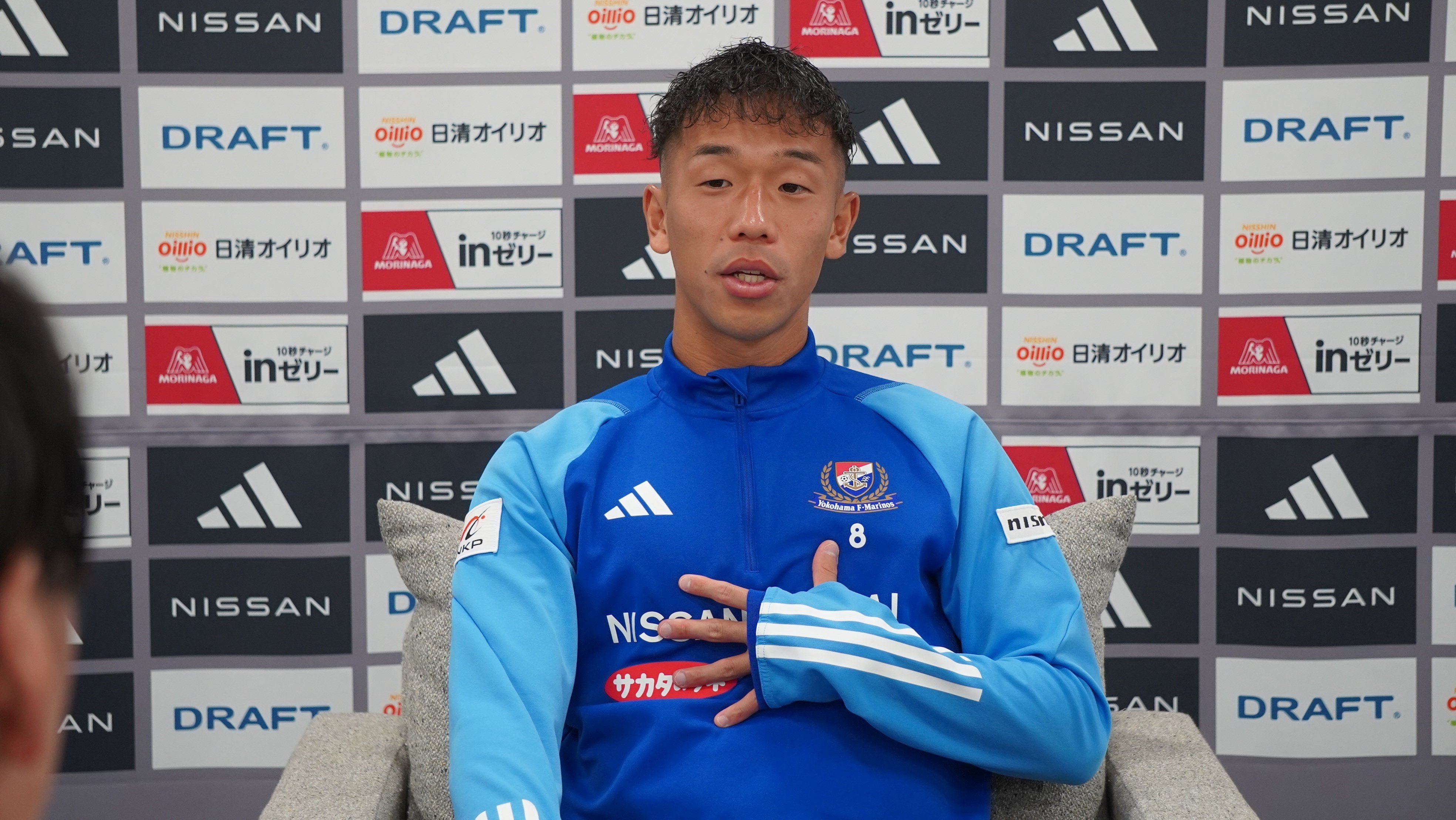 父の日に！adidas 2021年 横浜Fマリノス 喜田拓也選手 8番 Lサイズ sddefault.jpg