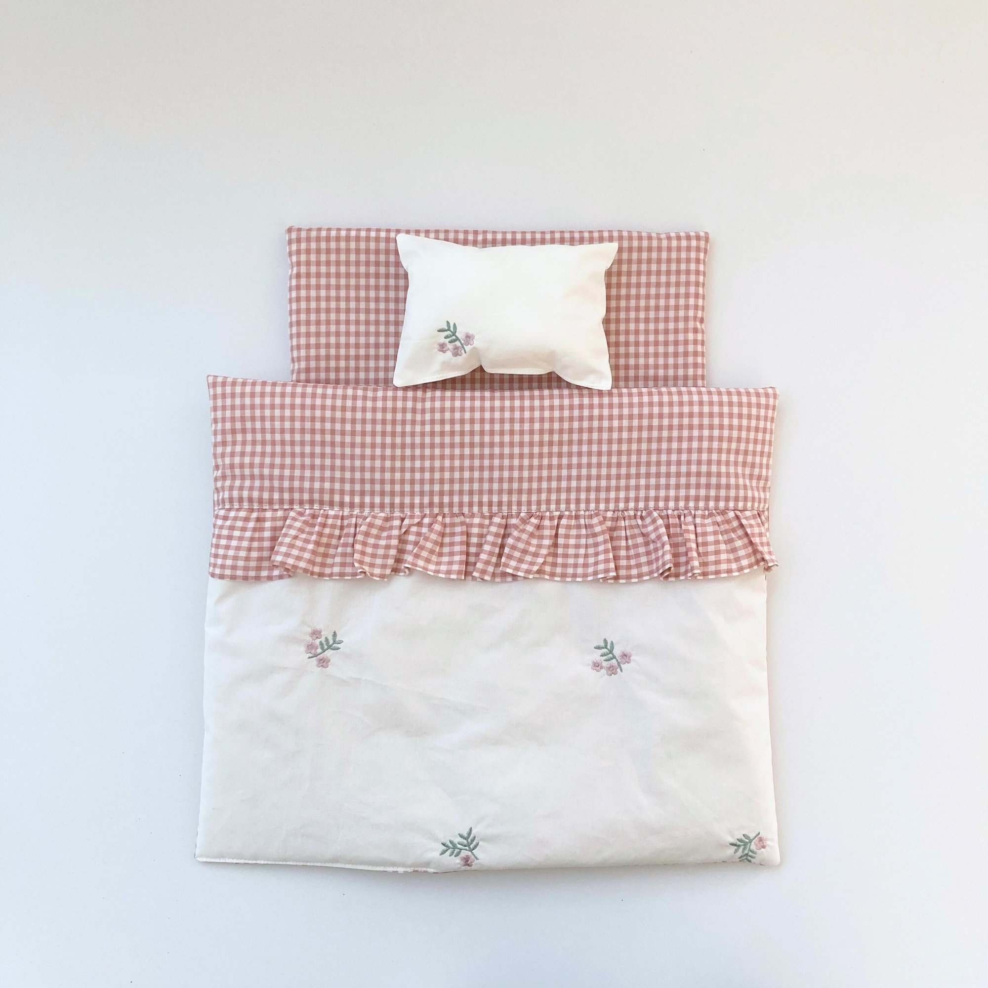 無料記事】型紙 Mサイズ（身長30-32㎝お人形さん＆ぬいぐるみ）お布団  