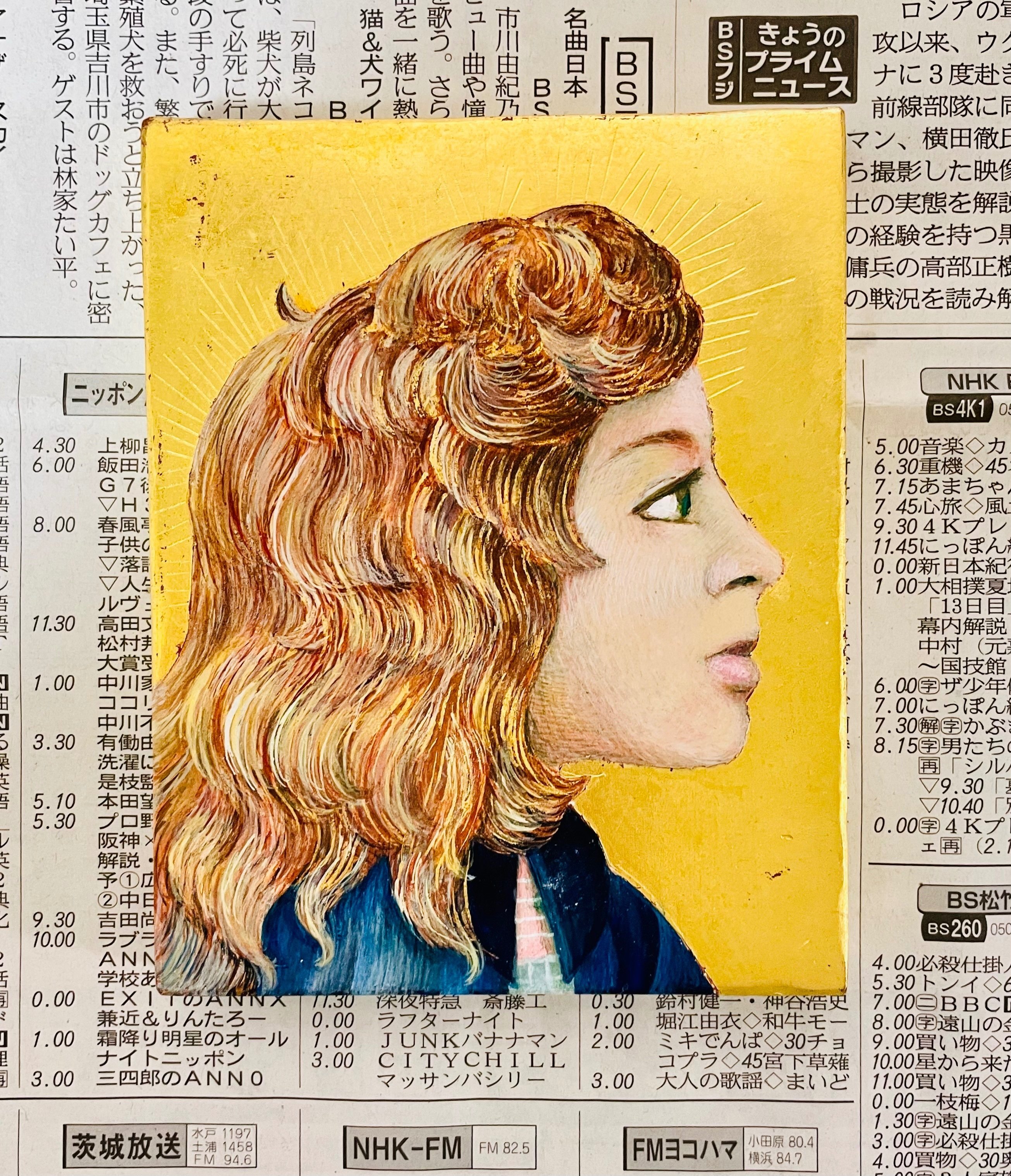 テンペラ画制作過程5】図像を描きこみ、精度を上げる。｜芳川