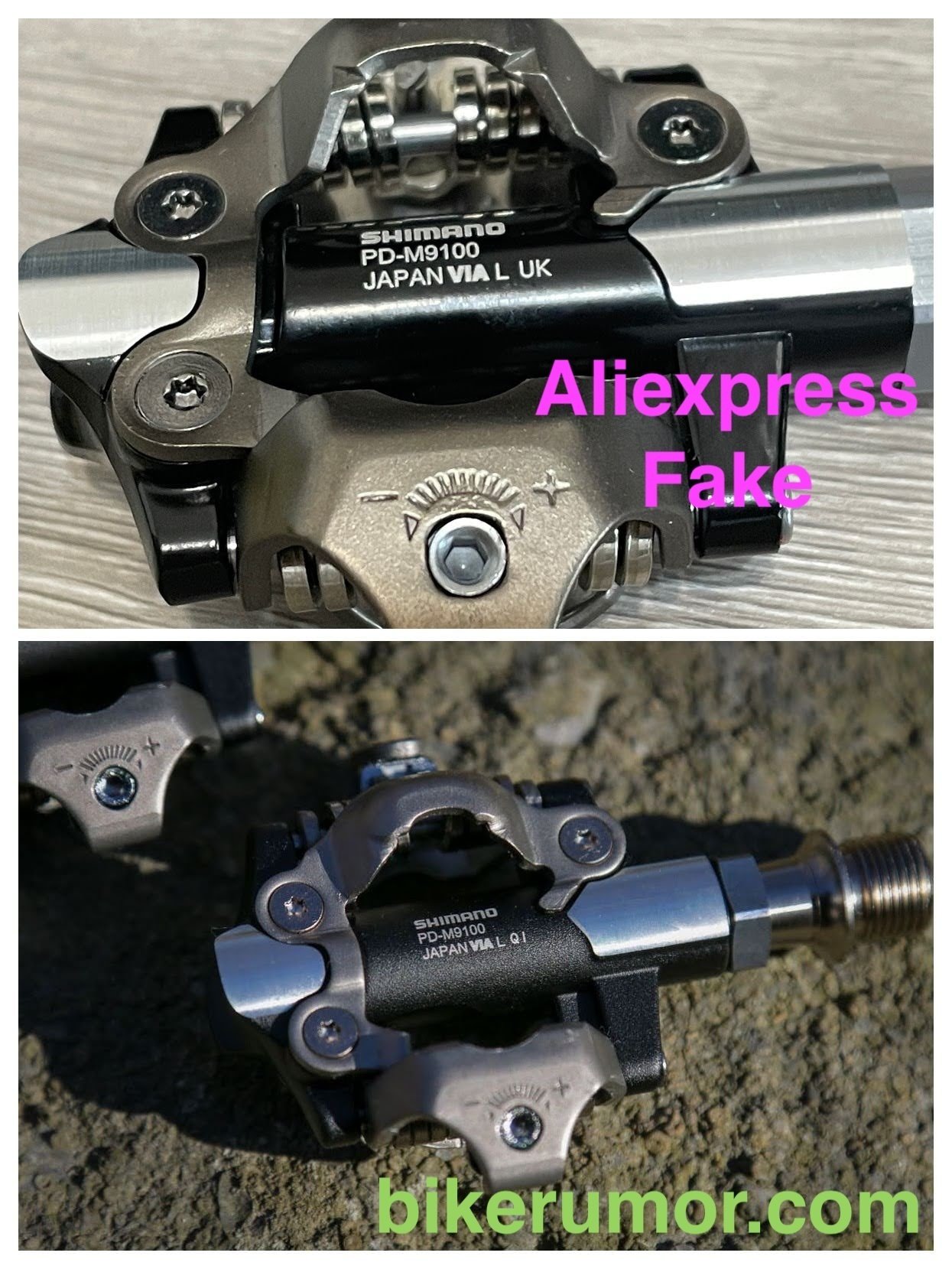 注意喚起 XTRペダルの偽造品！？｜Ride Eat Sleep Repeat!