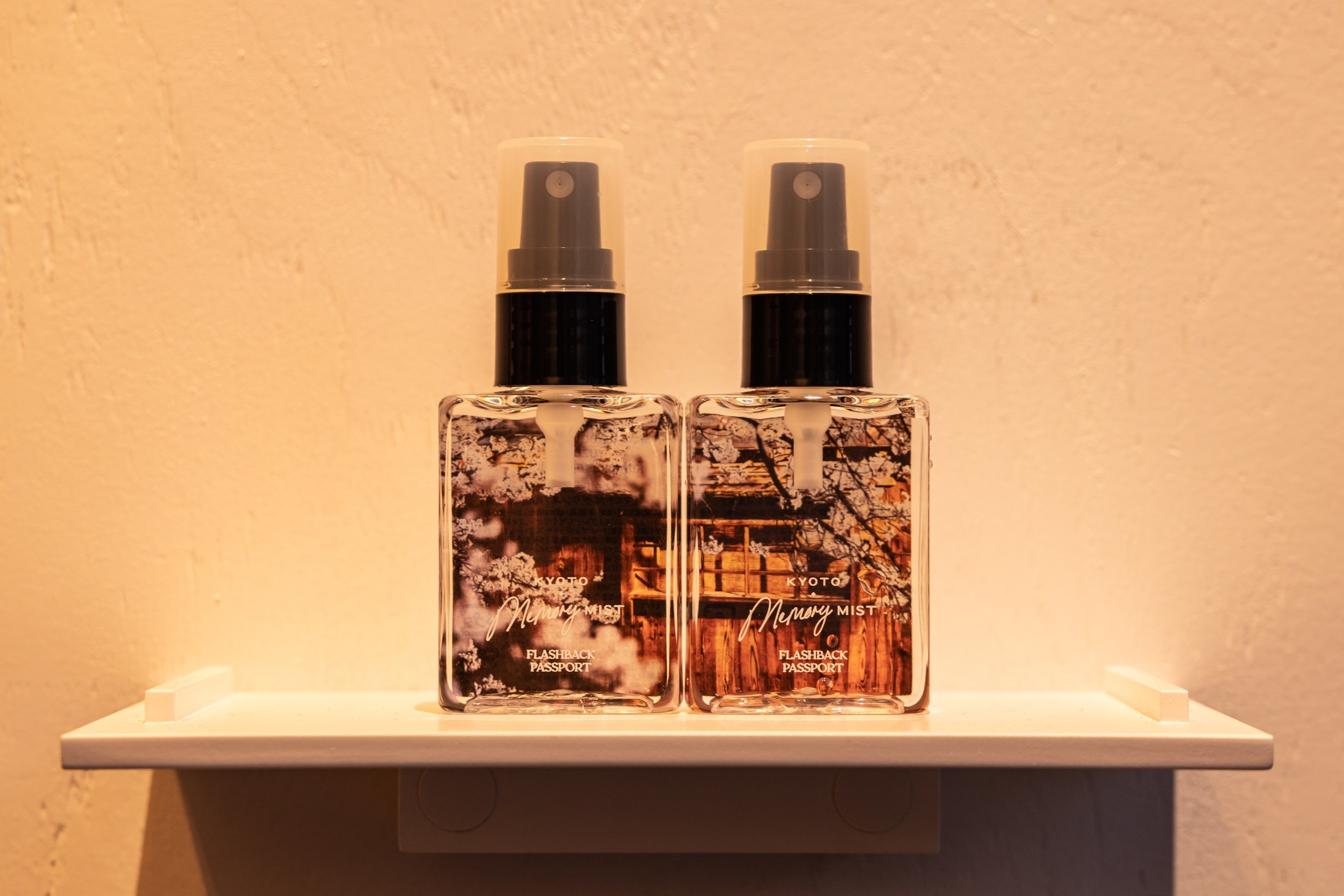 京都の風景をお土産に。哲学の道沿いにて、フレグランスミスト販売店