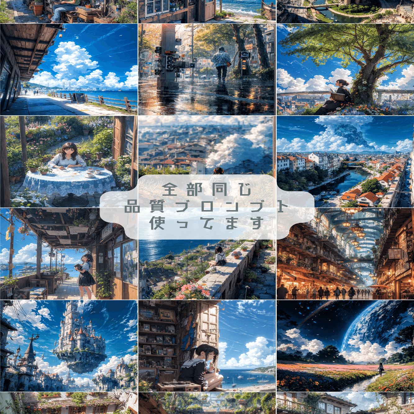 Stable Diffusion【品質プロンプト選び方】初心者必見!｜いいね♡1000