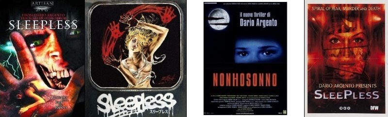 ダリオ・アルジェント監督が関わった、27作品の題名について