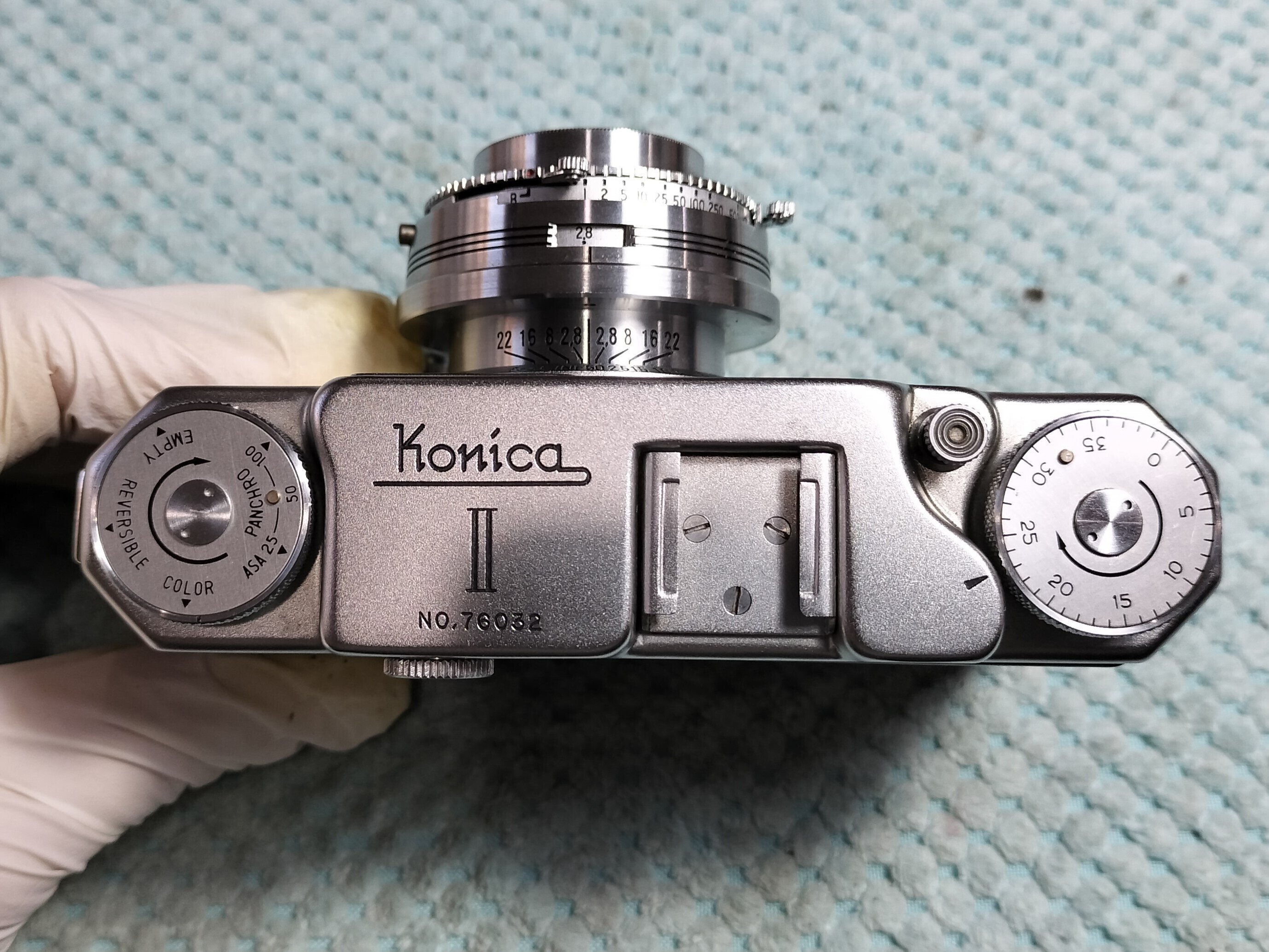 Konica IIシリーズの分解｜フィルムカメラ修理のアクアカメラ