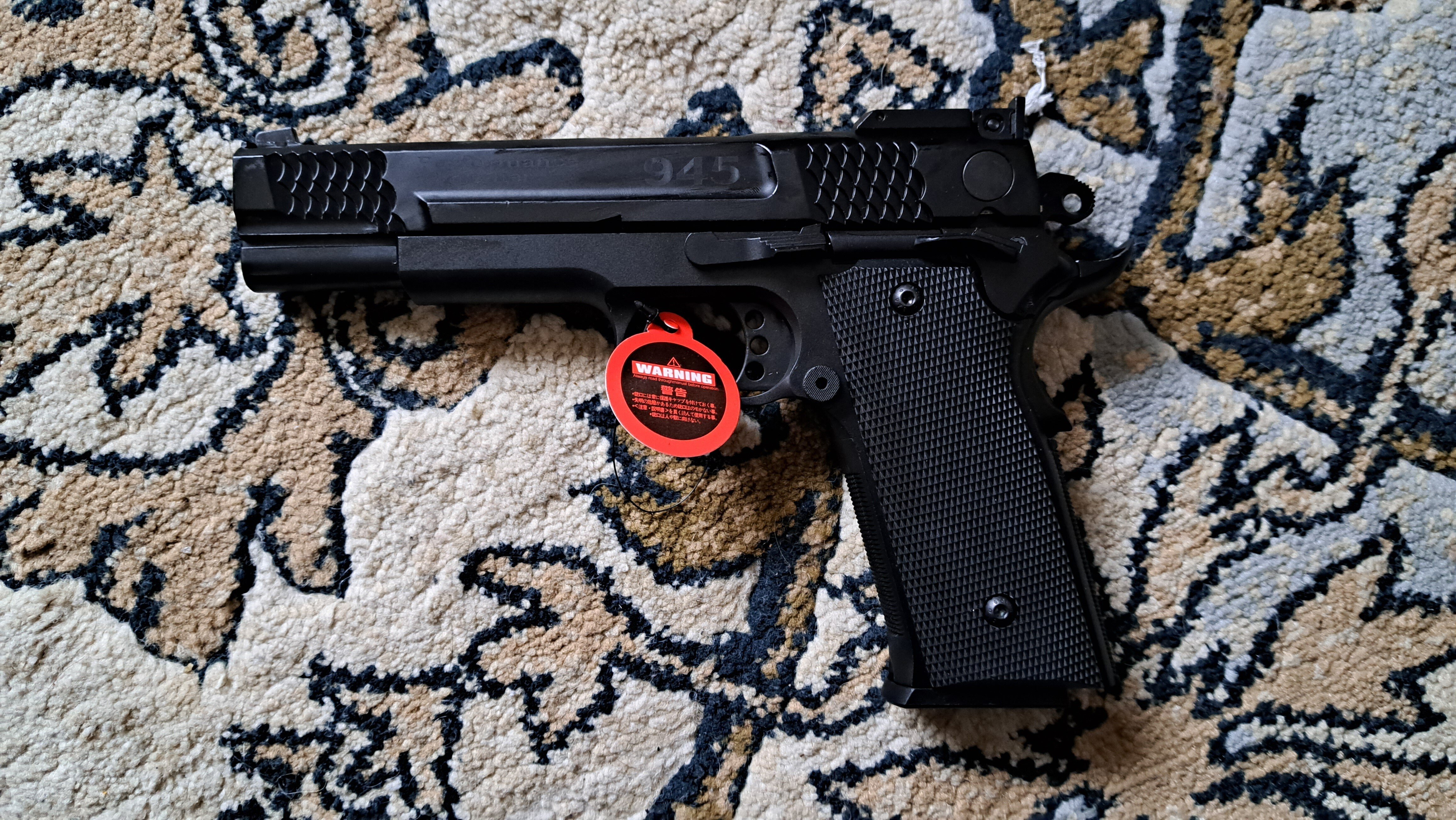 KSC S&WパフォーマンスセンターM945 ガスガン　ガスブローバック KSC S&W M945 ガスガン レビュー | ミリタリーショップ レプマート