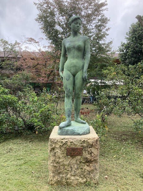 杉村尚 ブロンズ 女性像 彫刻 Yahoo!オークション - 日展彫刻家 杉村尚