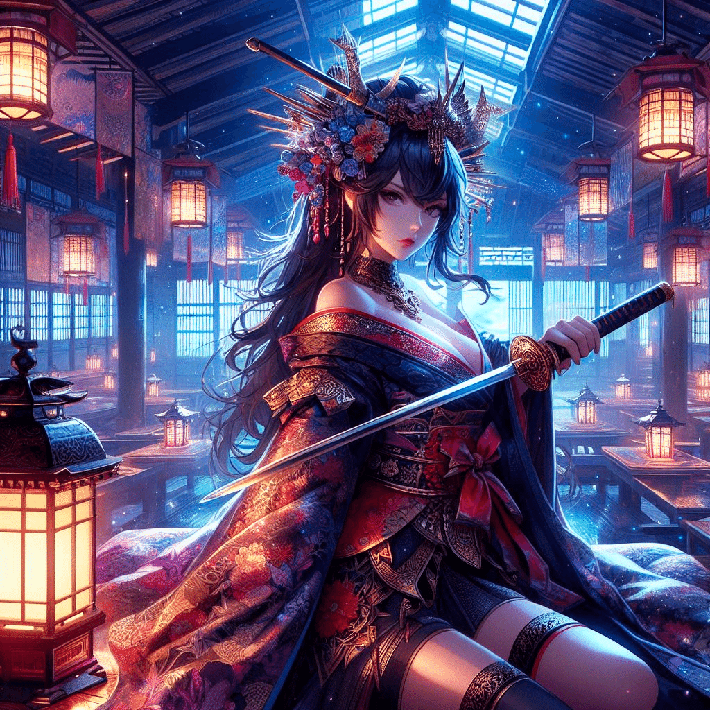 Bing AIでカッコイイ侍を描くならまさかのプロンプト（プロンプト